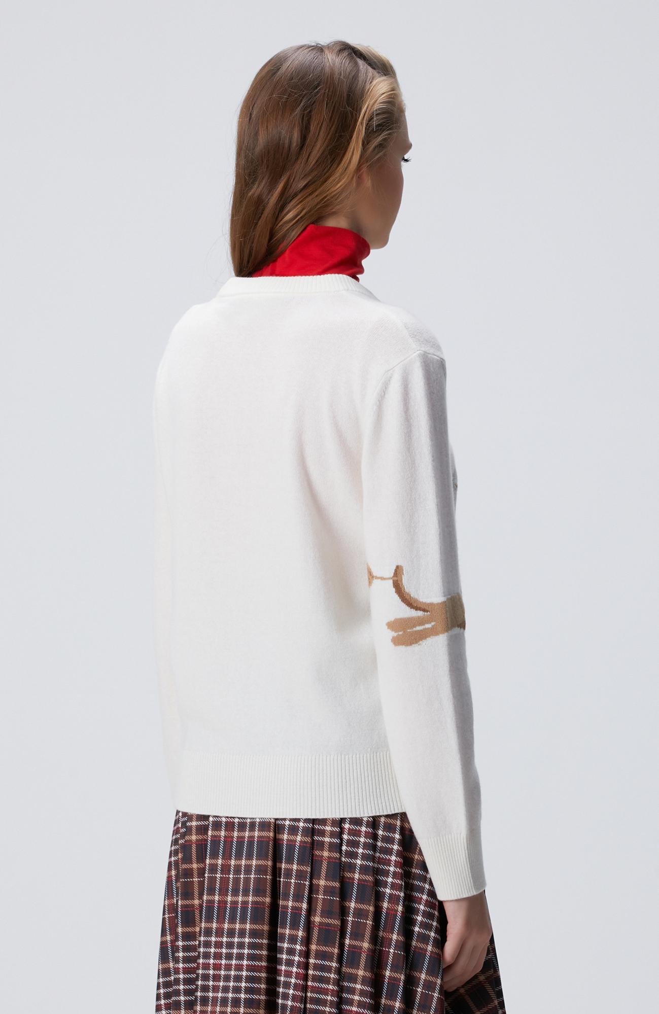 Network Kadın Kırık Beyaz Triko Kazak