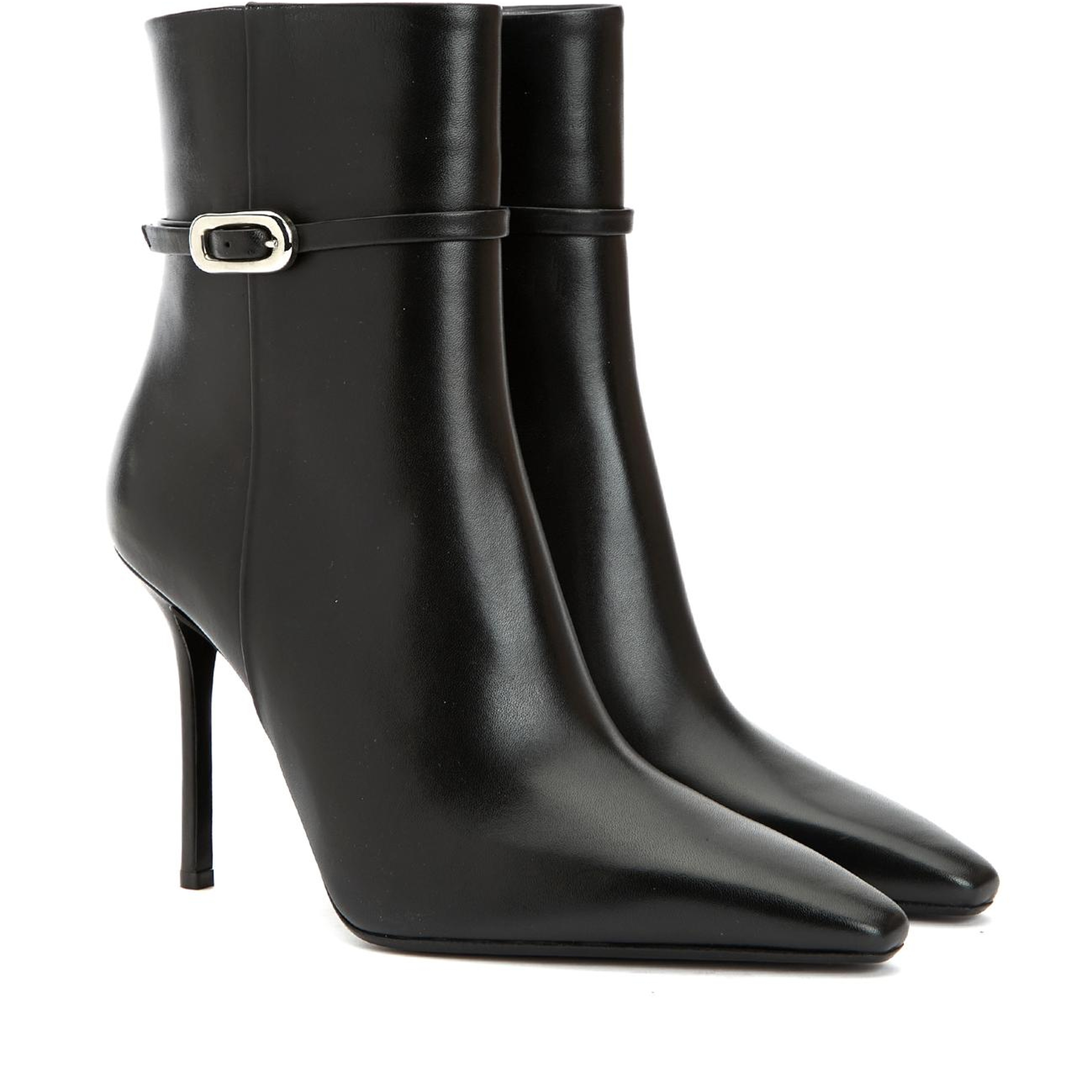 Network Kadın Siyah Toka Detaylı Deri Bot