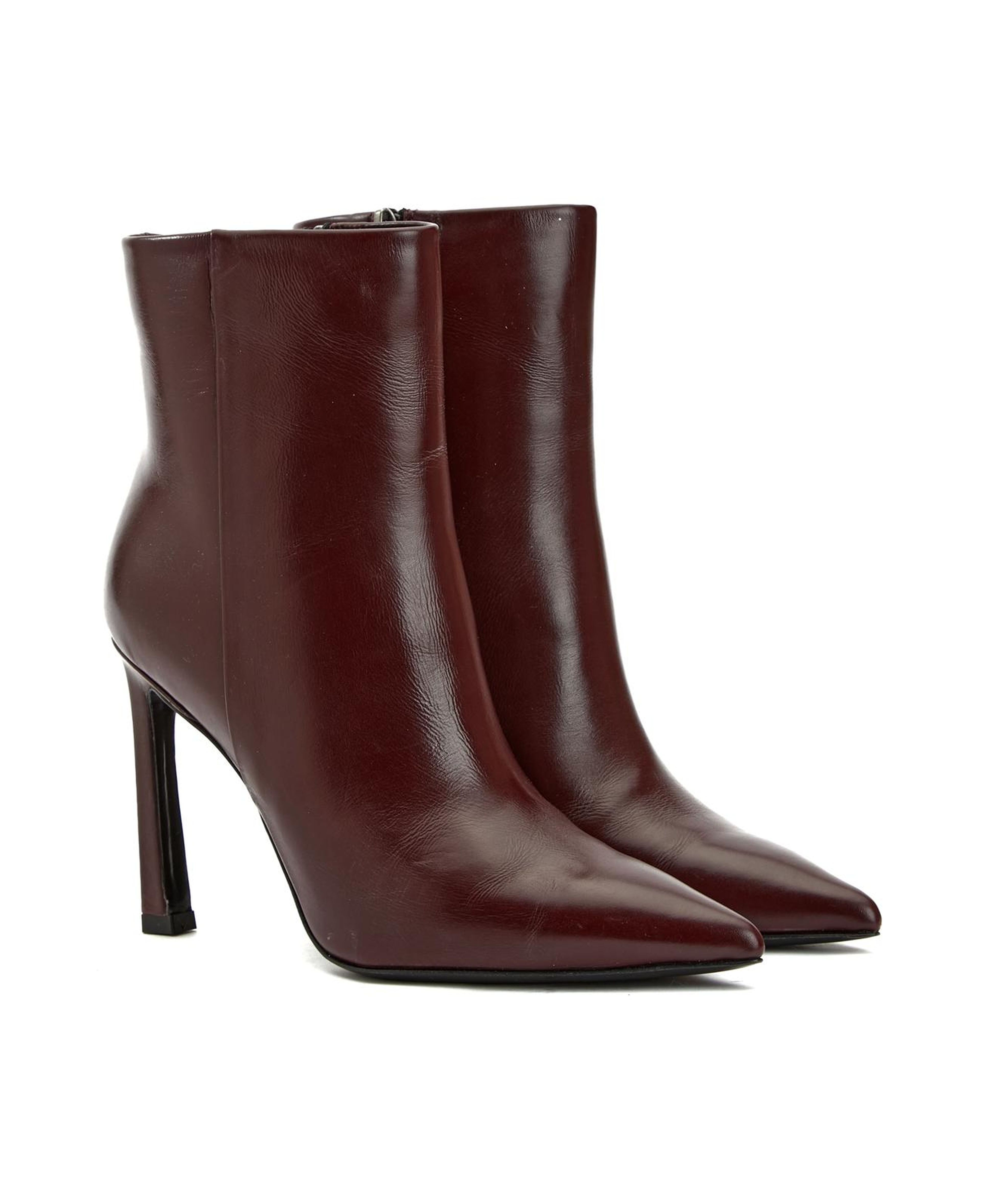 Network Kadın Bordo Deri Bot