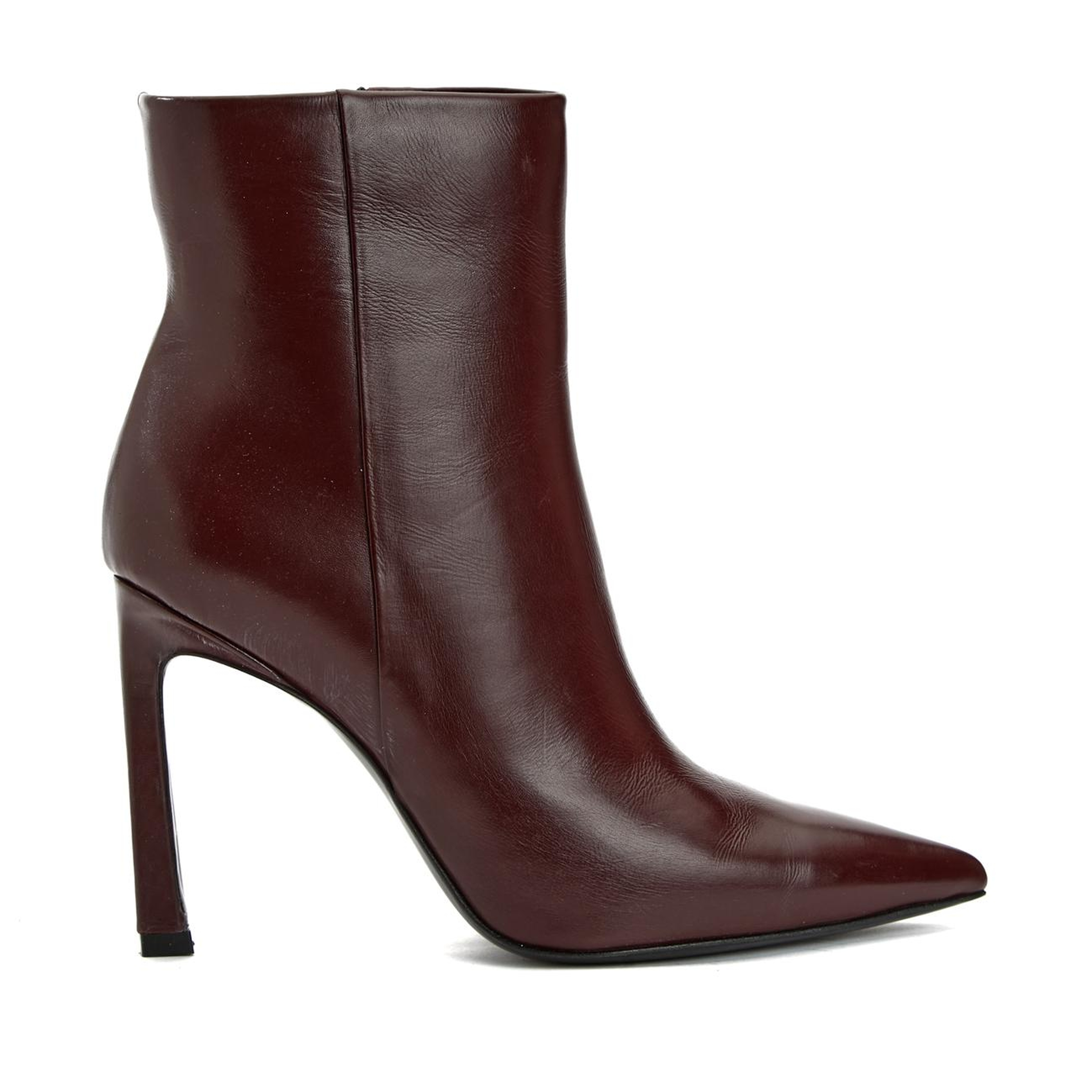 Network Kadın Bordo Deri Bot