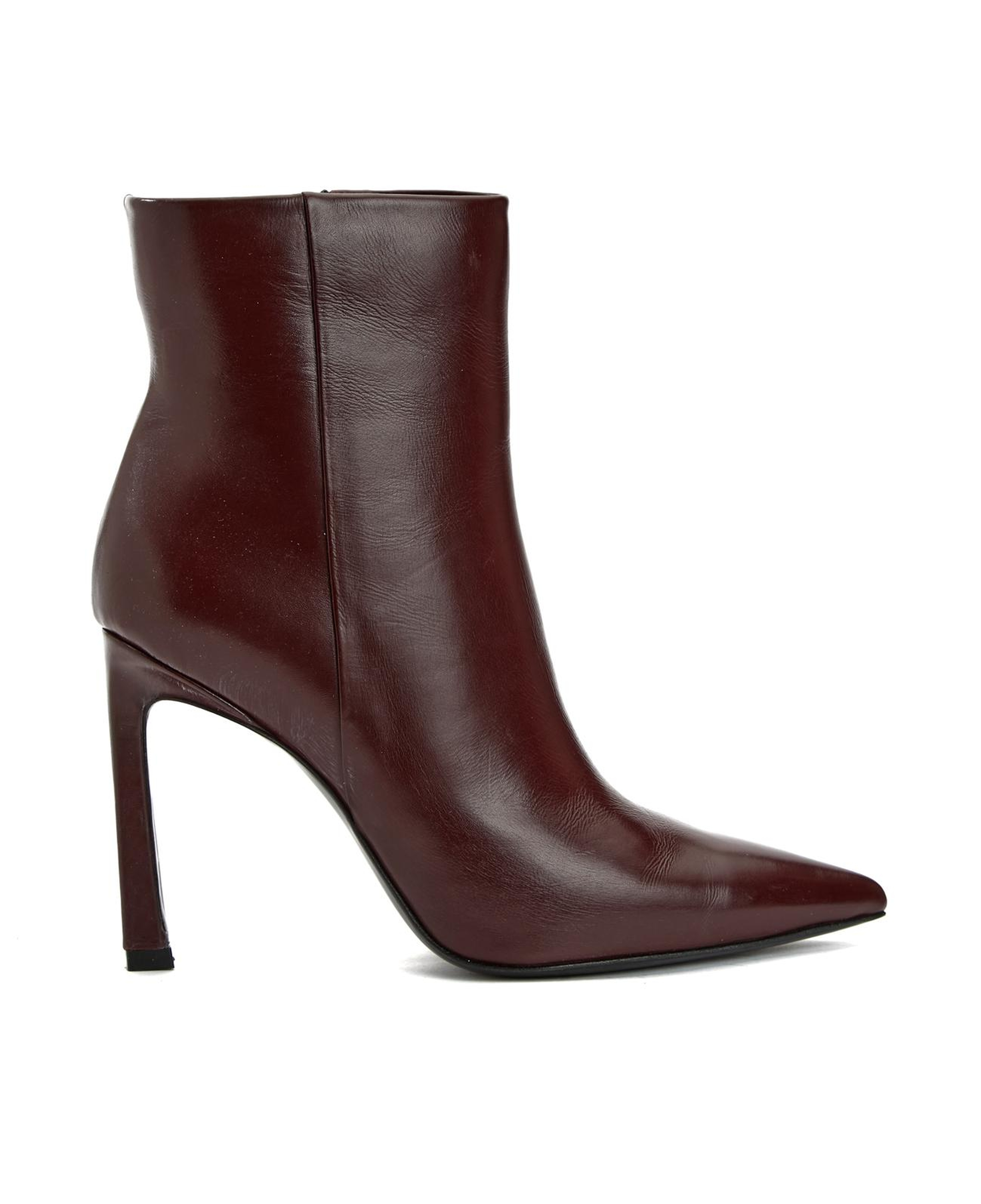 Network Kadın Bordo Deri Bot