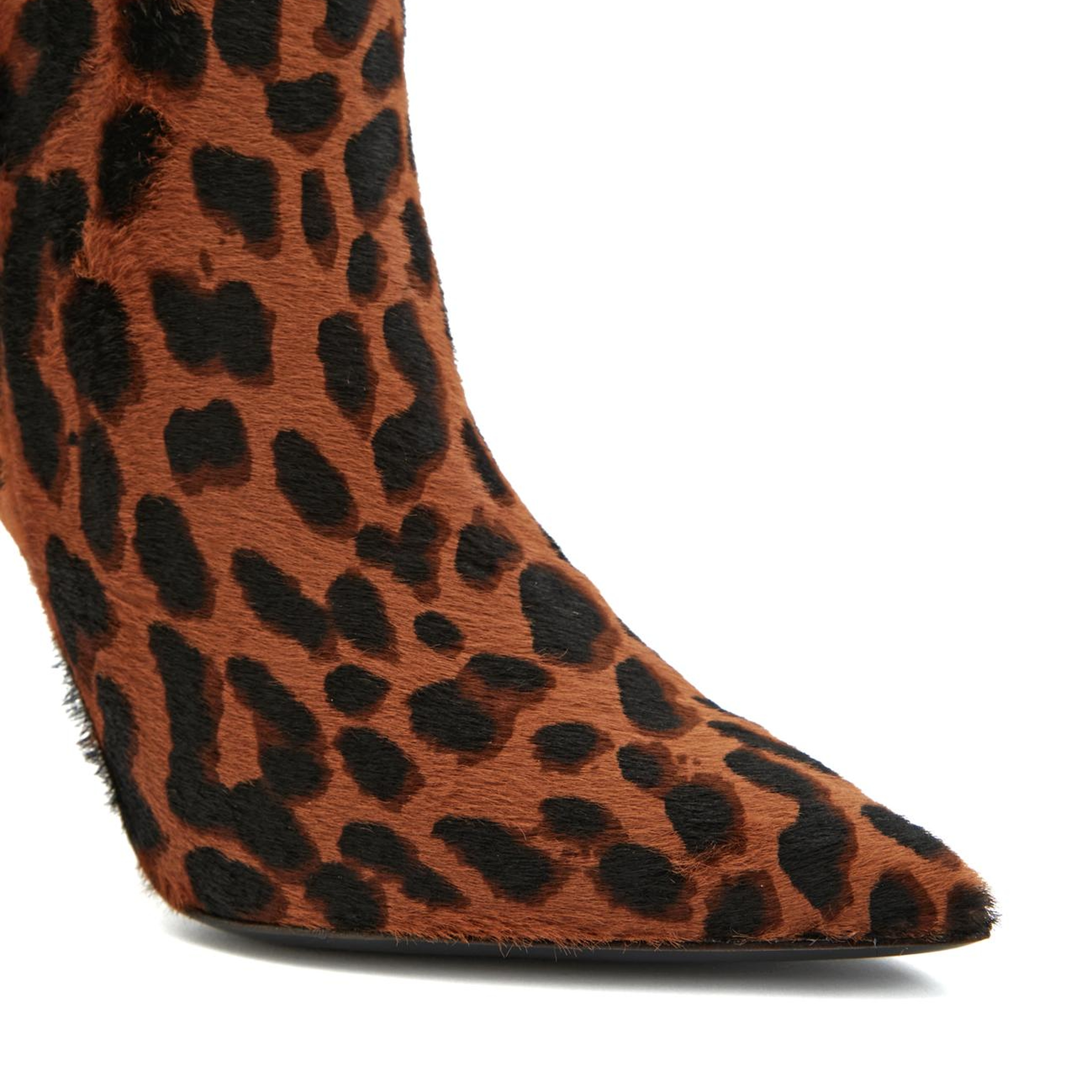 Network Kadın Leopar Desenli Deri Bot