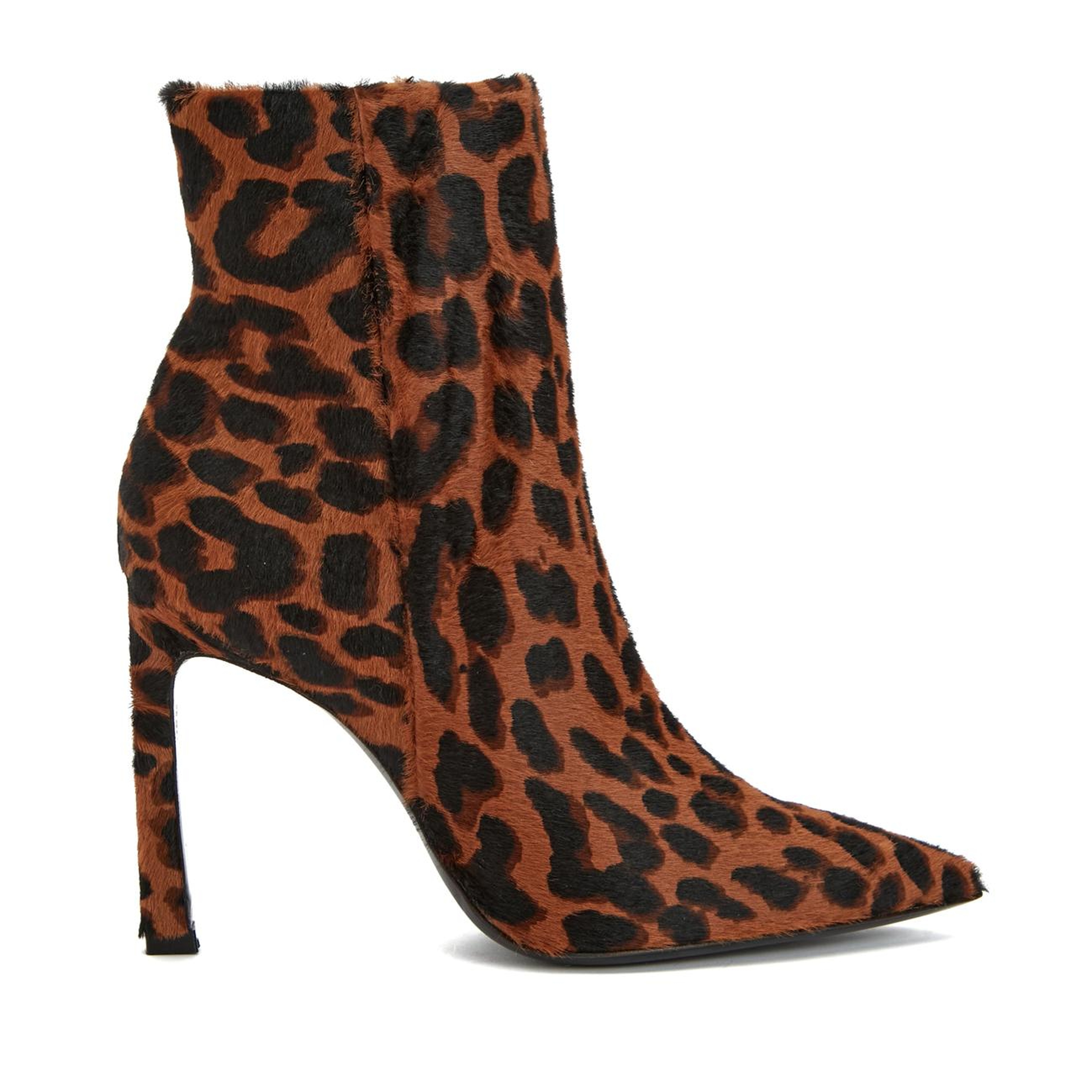 Network Kadın Leopar Desenli Deri Bot