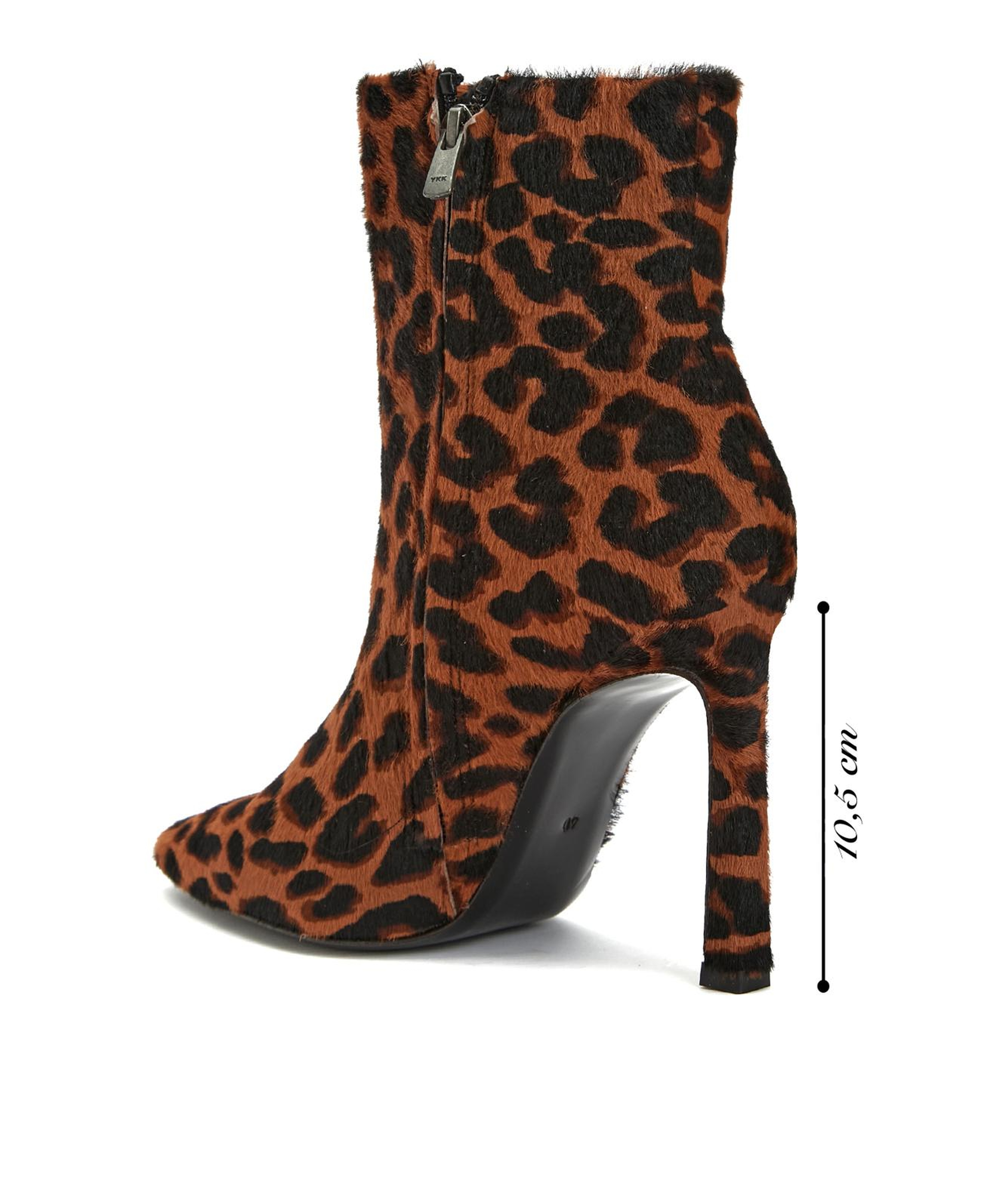 Network Kadın Leopar Desenli Deri Bot