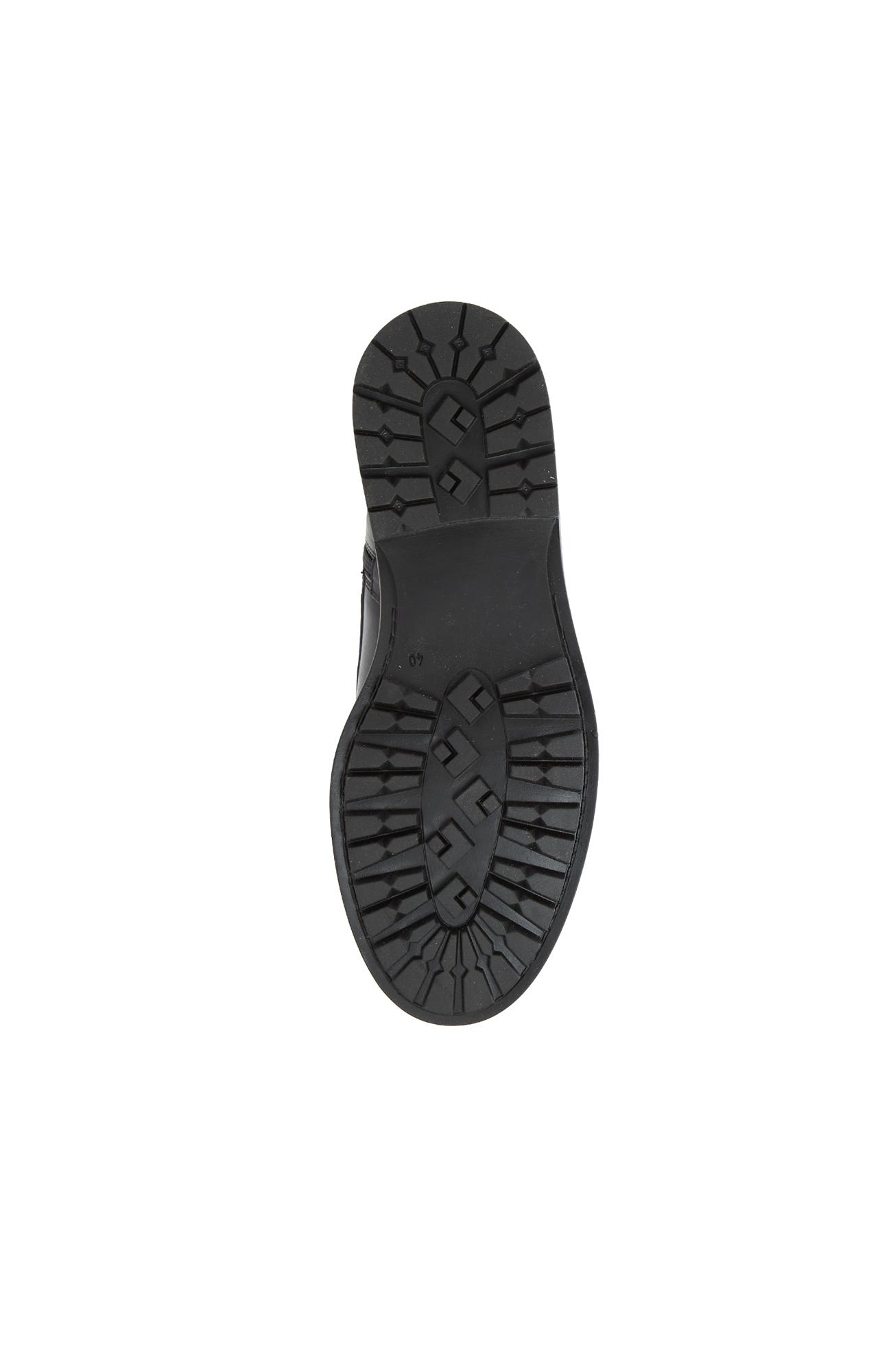 Network Kadın Siyah Deri Bot