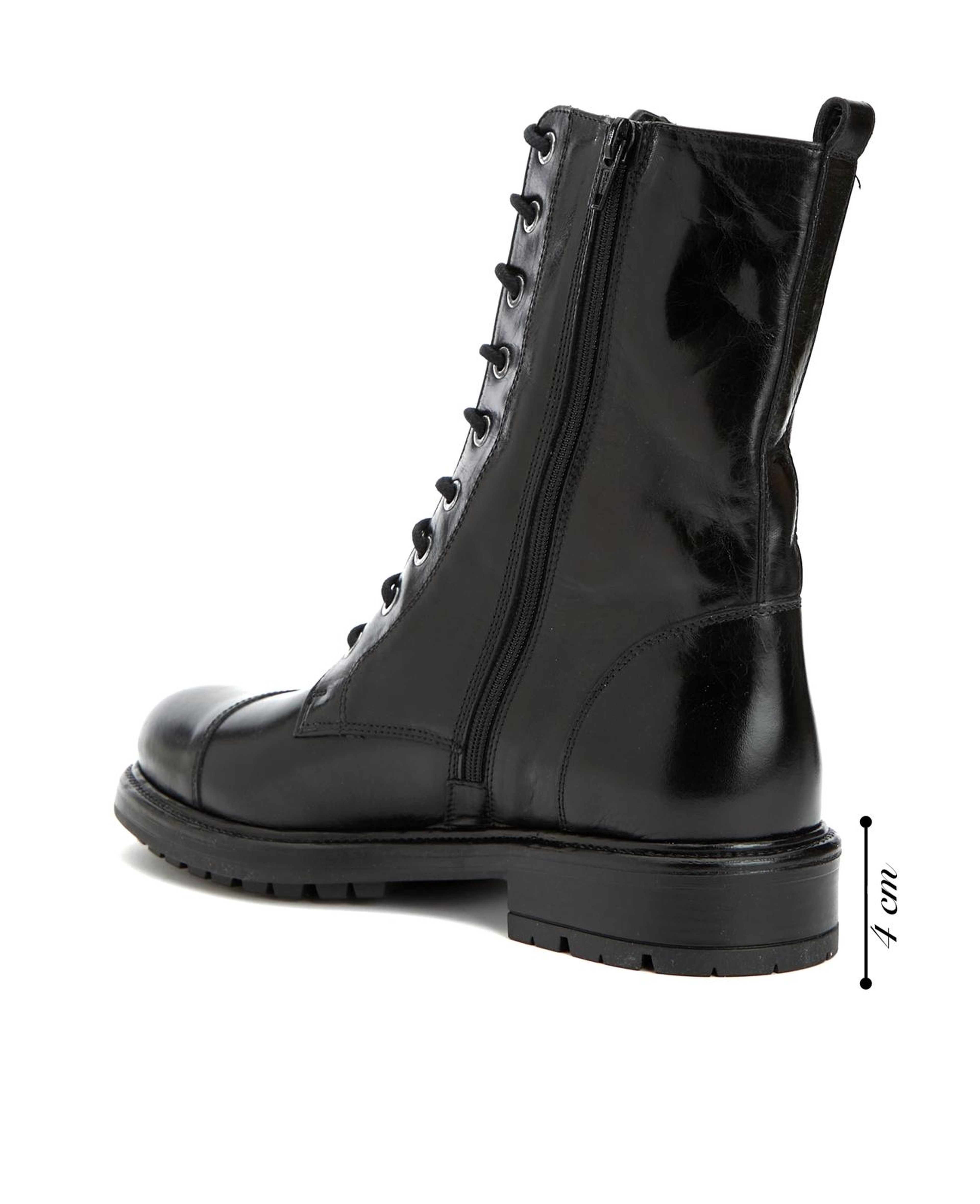 Network Kadın Siyah Deri Bot