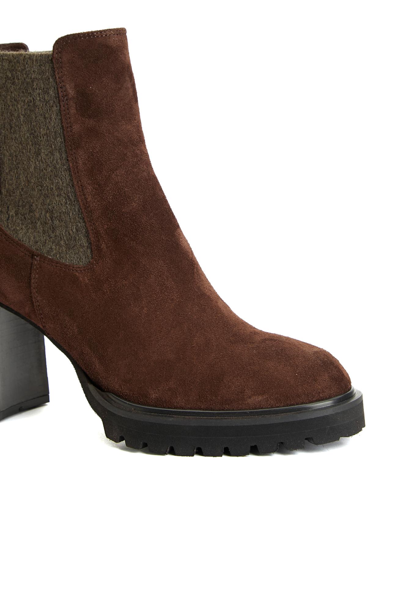 Gh For Nw Kadın George Hogg for NetWork Kahverengi Süet Deri Bot