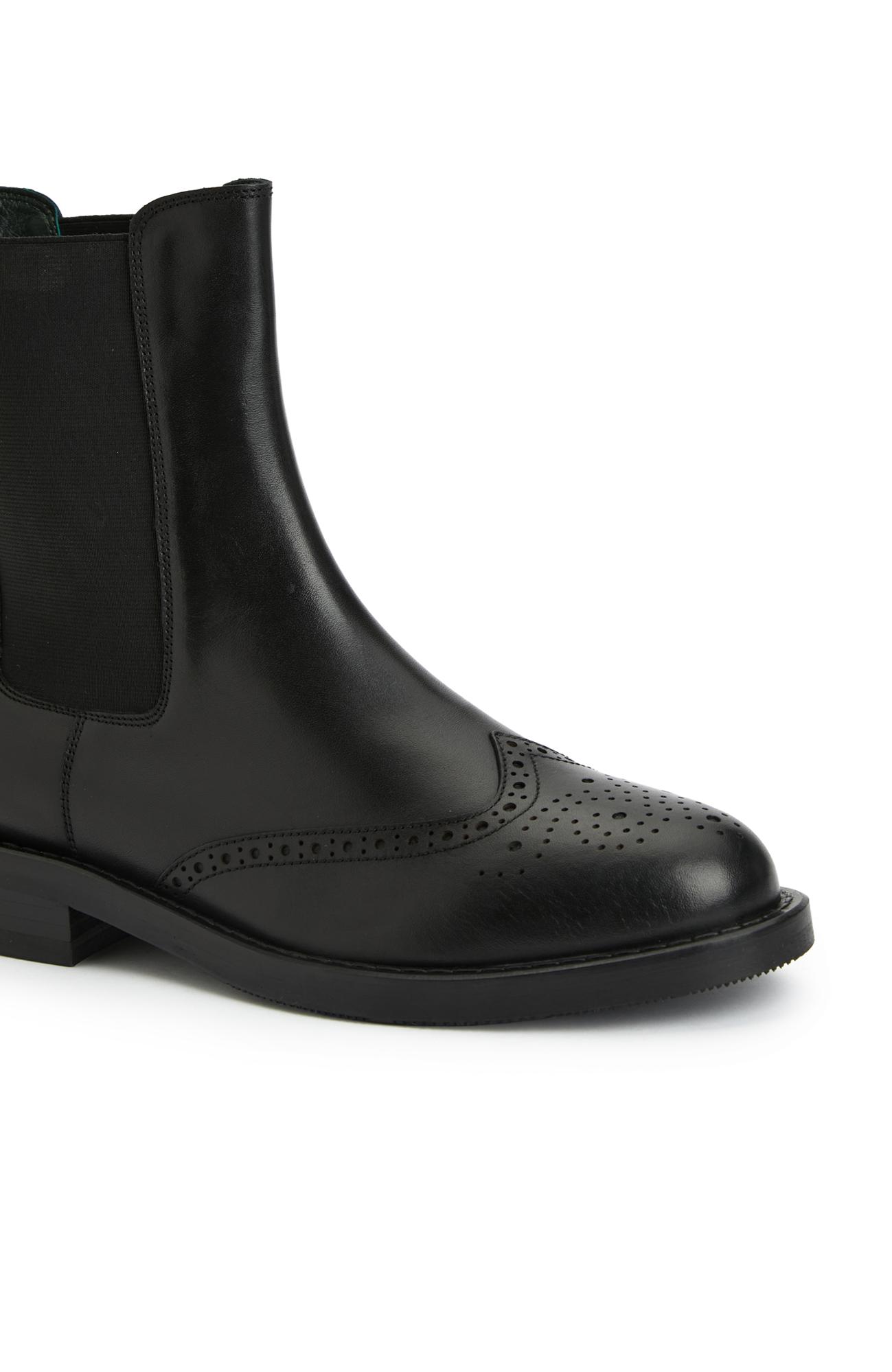 Gh For Nw Kadın George Hogg for NetWork Siyah Deri Bot