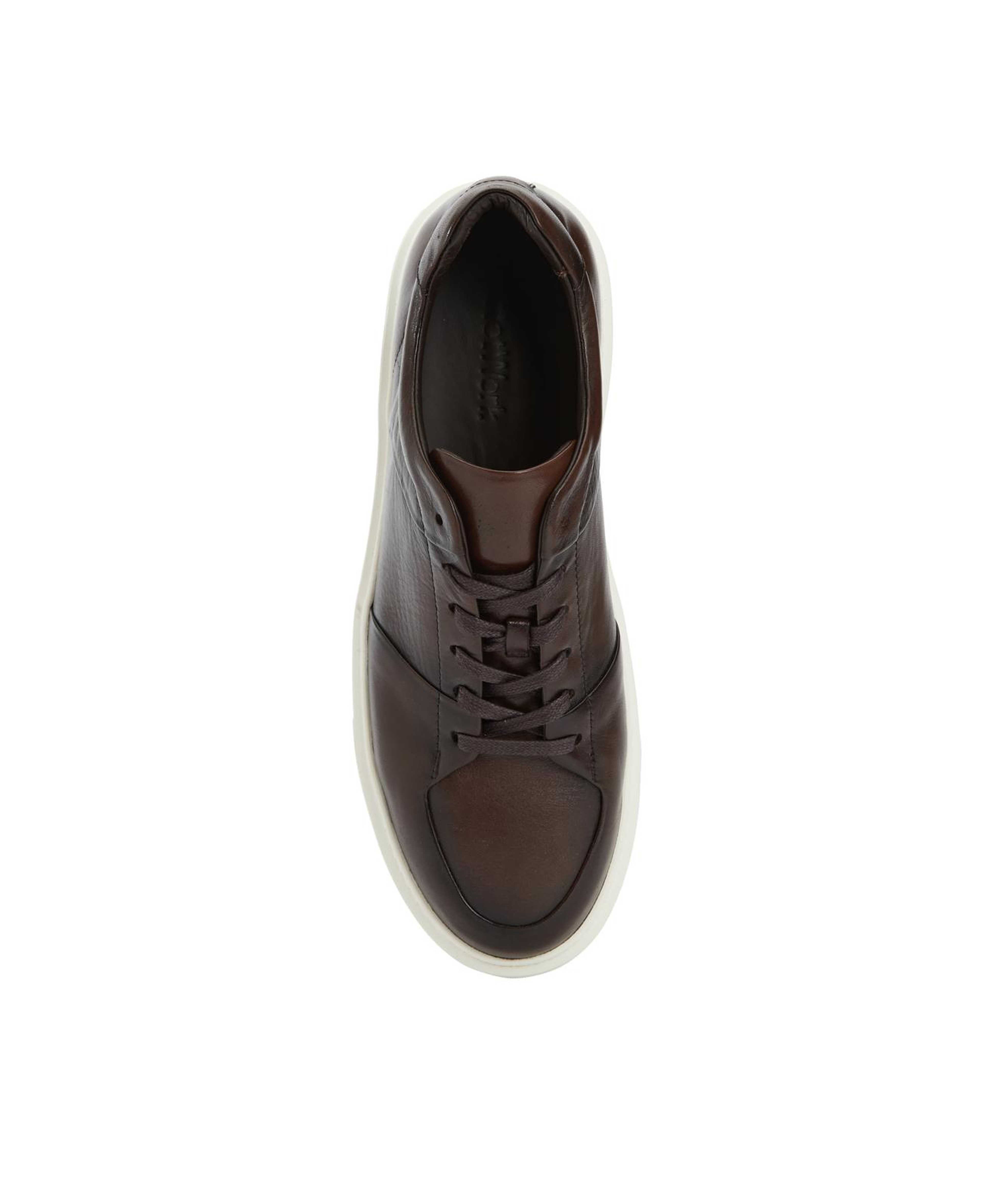 Network Erkek Kahverengi Deri Sneaker