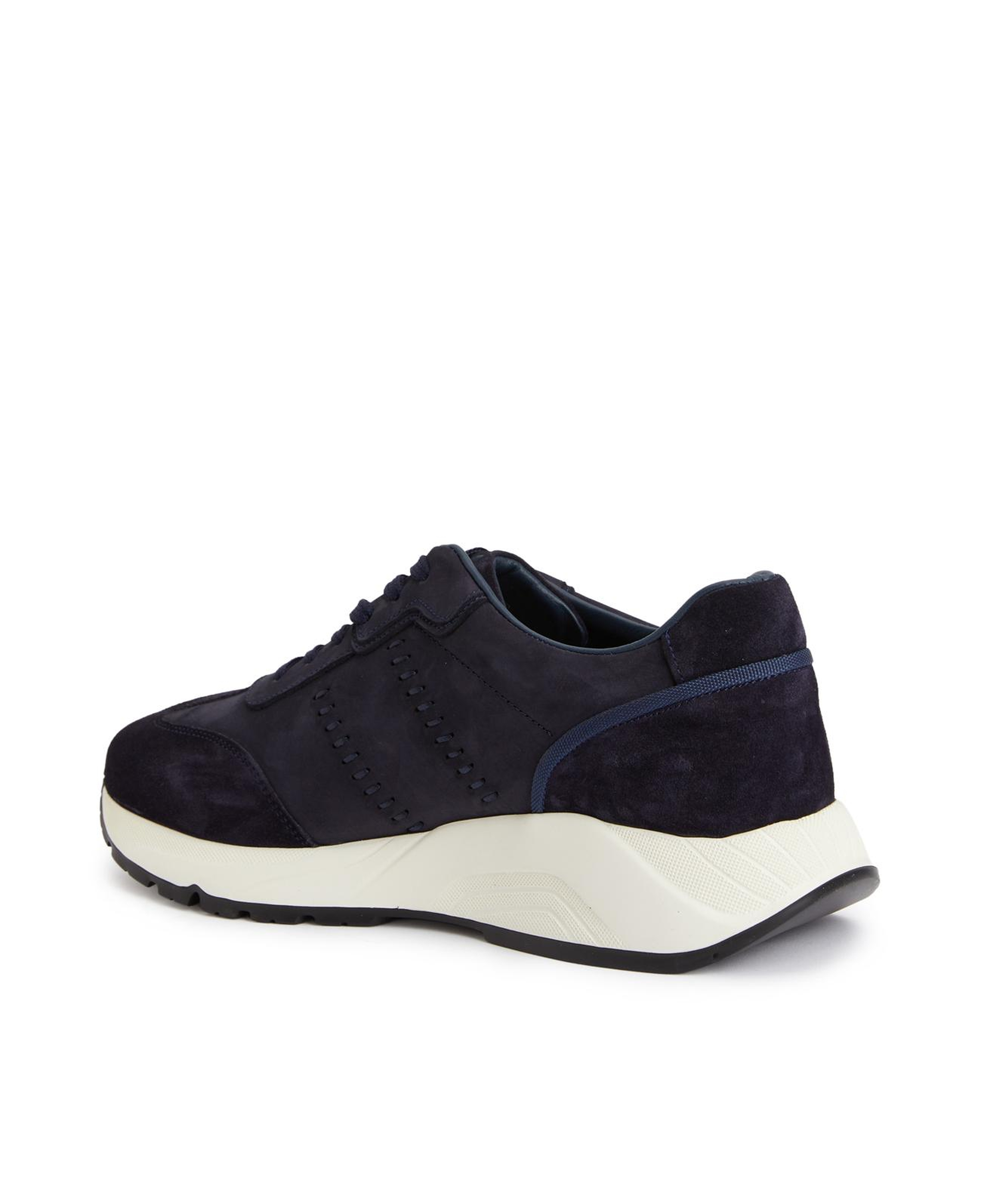 Network Erkek Lacivert Süet Garnili Sneaker