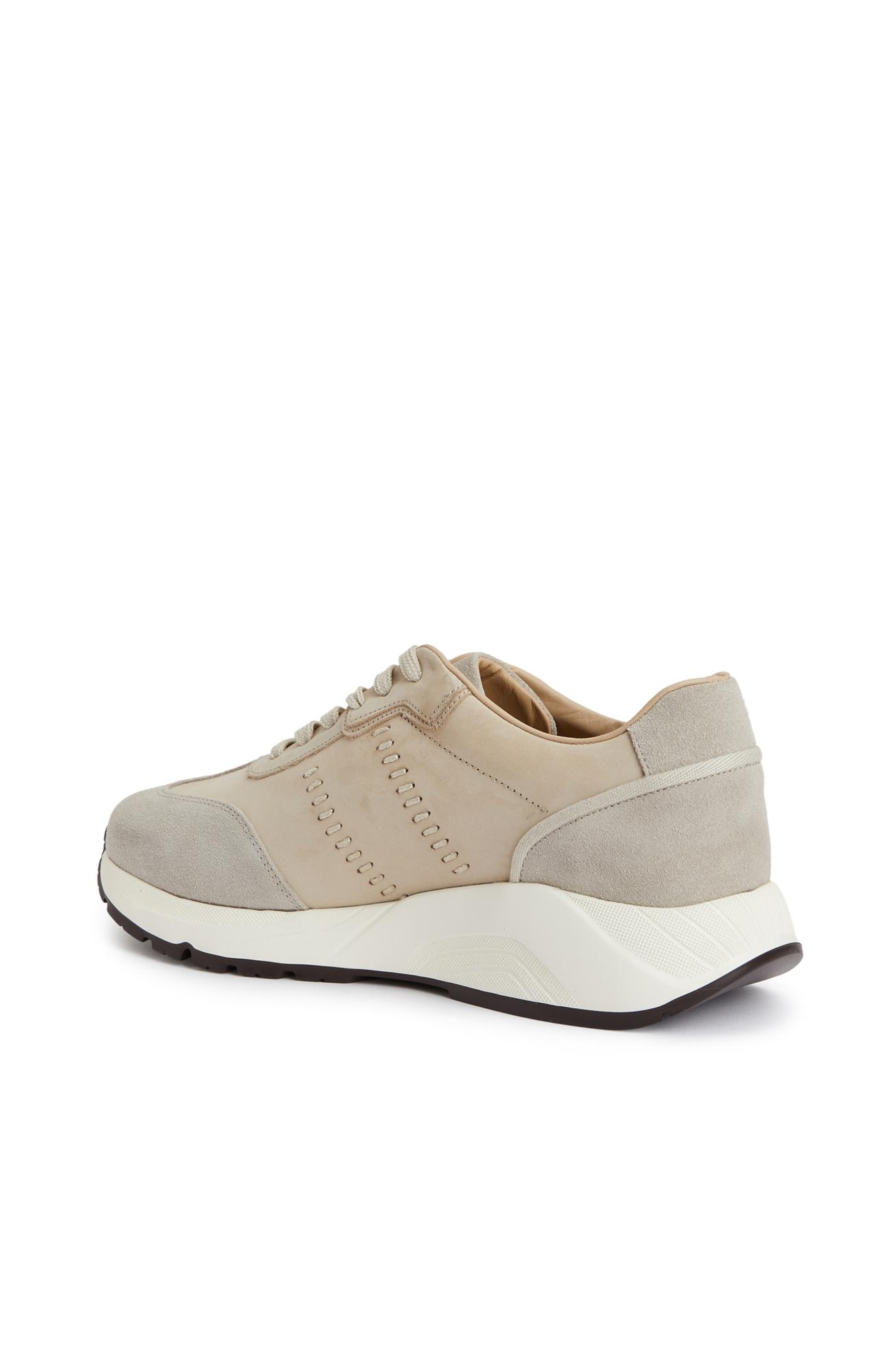 Network Erkek Taş Süet Garnili Sneaker