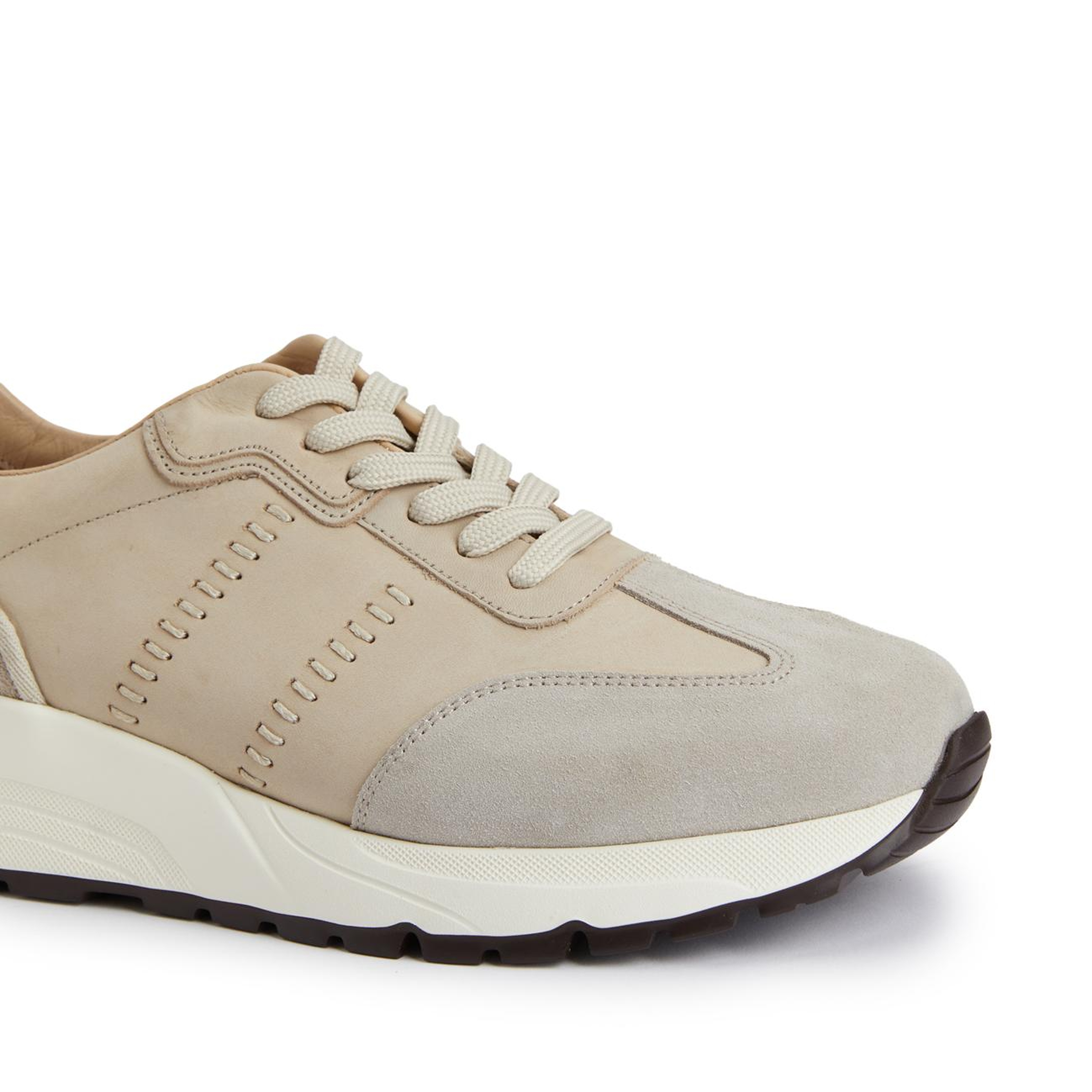 Network Erkek Taş Süet Garnili Sneaker