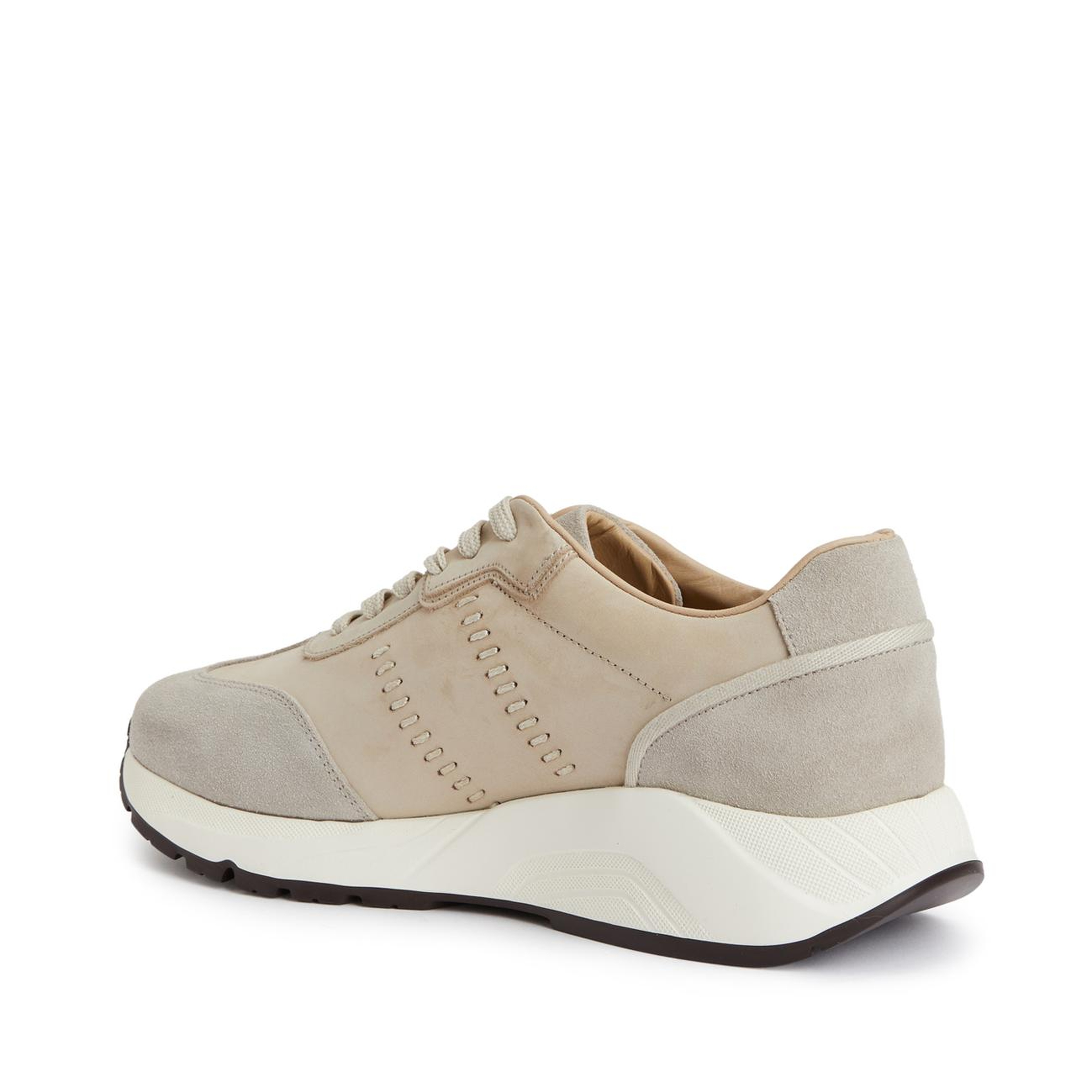 Network Erkek Taş Süet Garnili Sneaker