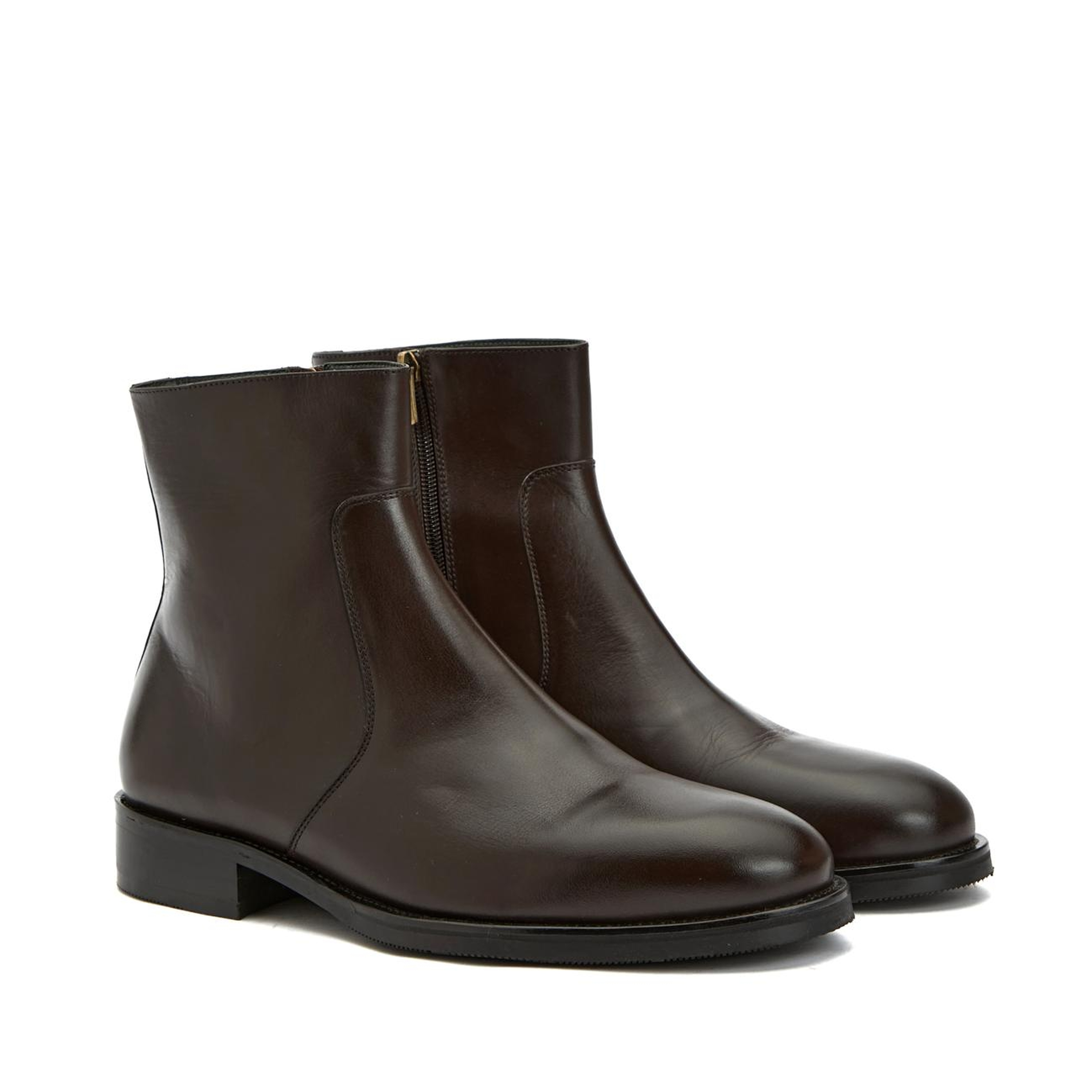 Gh For Nw Erkek George Hogg for NetWork Kahverengi Deri Bot