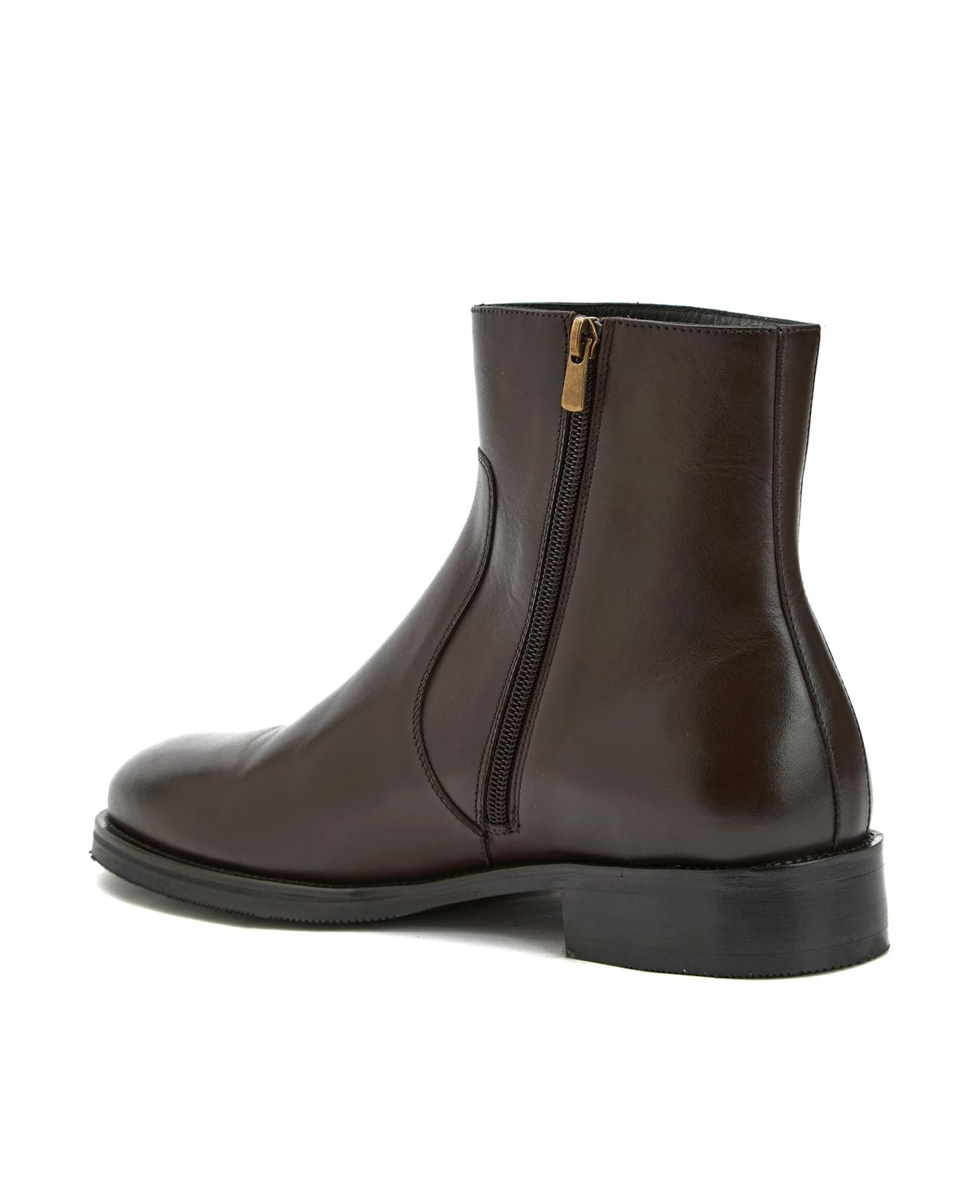 Gh For Nw Erkek George Hogg for NetWork Kahverengi Deri Bot