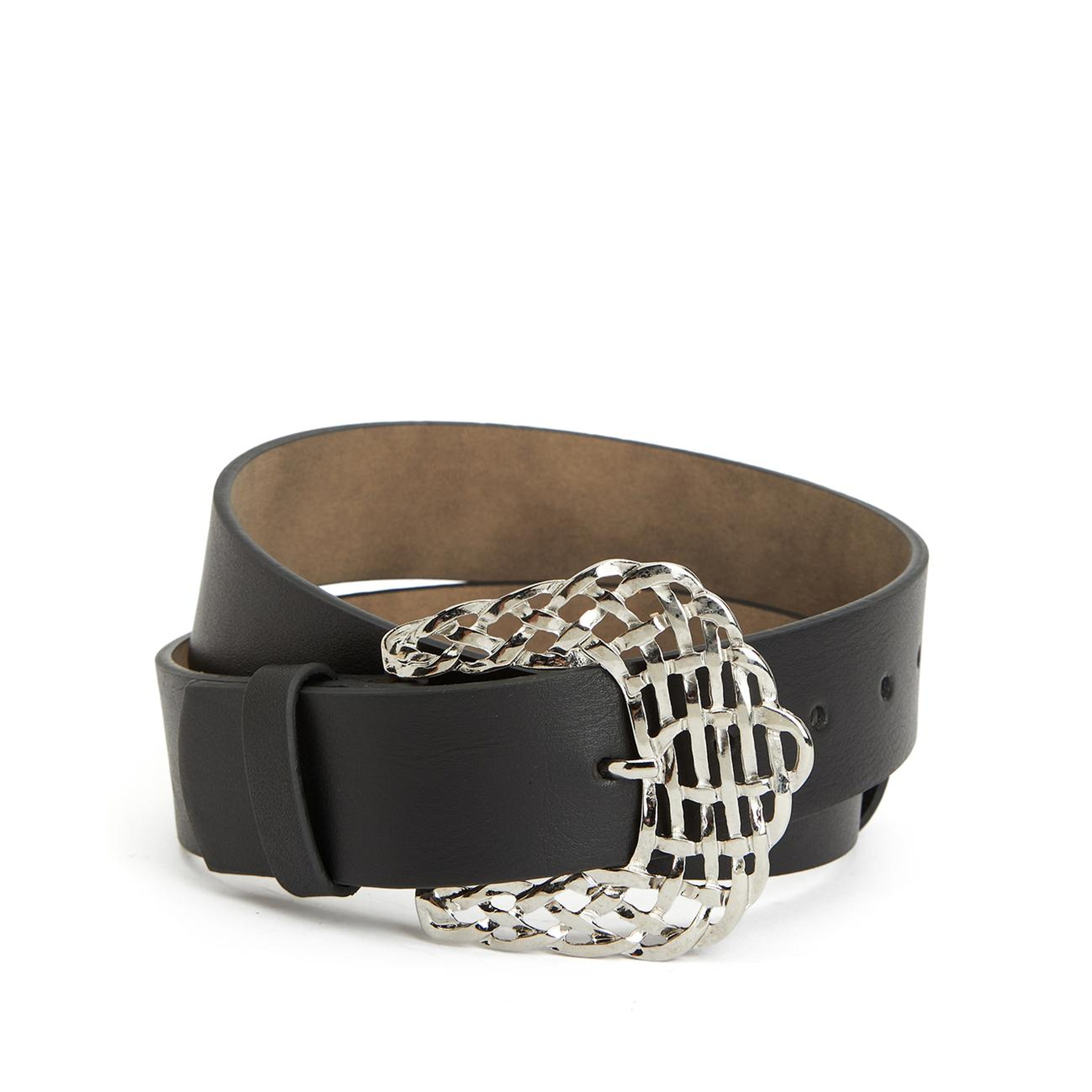 Network Kadın Siyah Deri Kemer