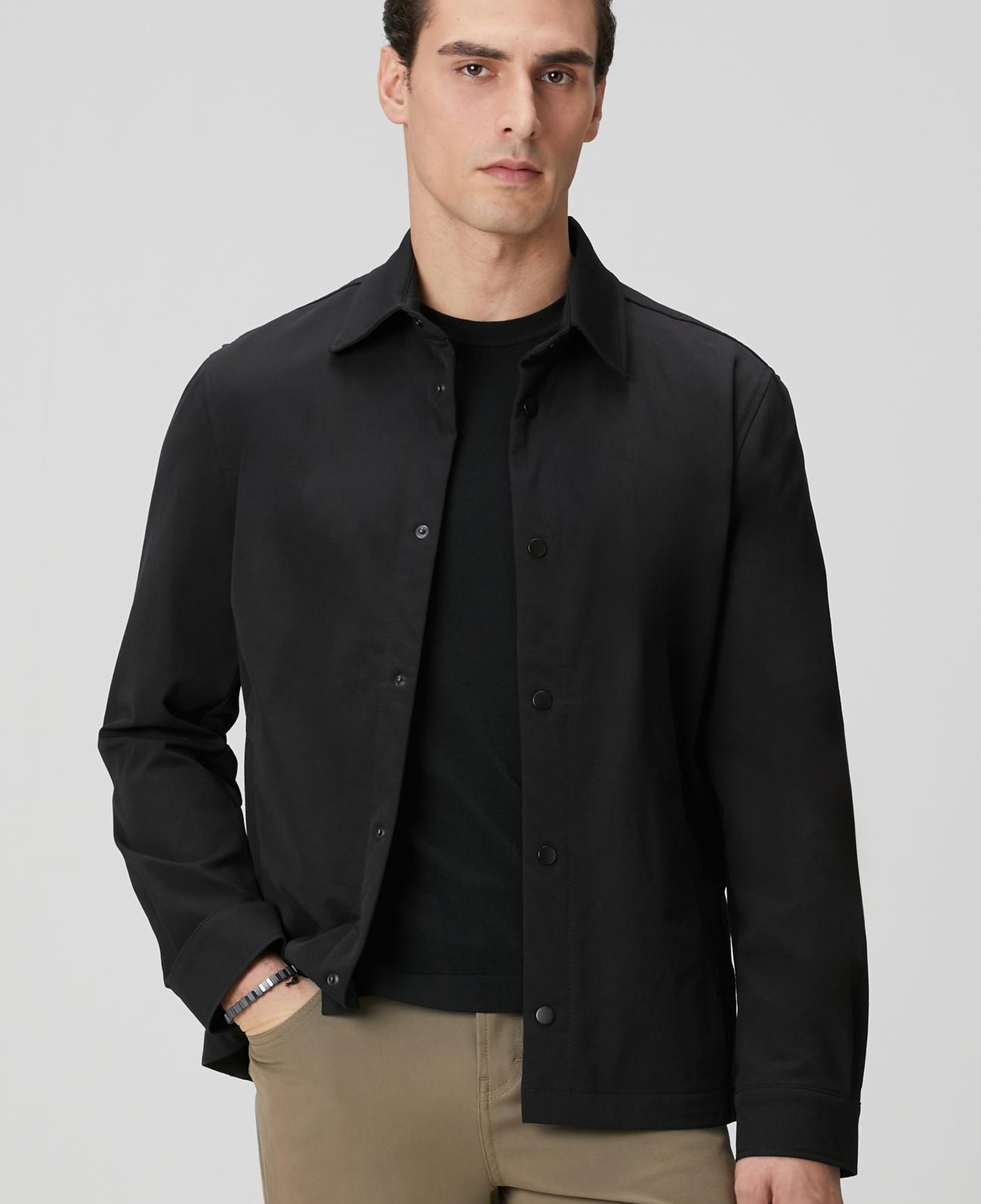 Network Erkek N-Tech Siyah Dış Gömlek