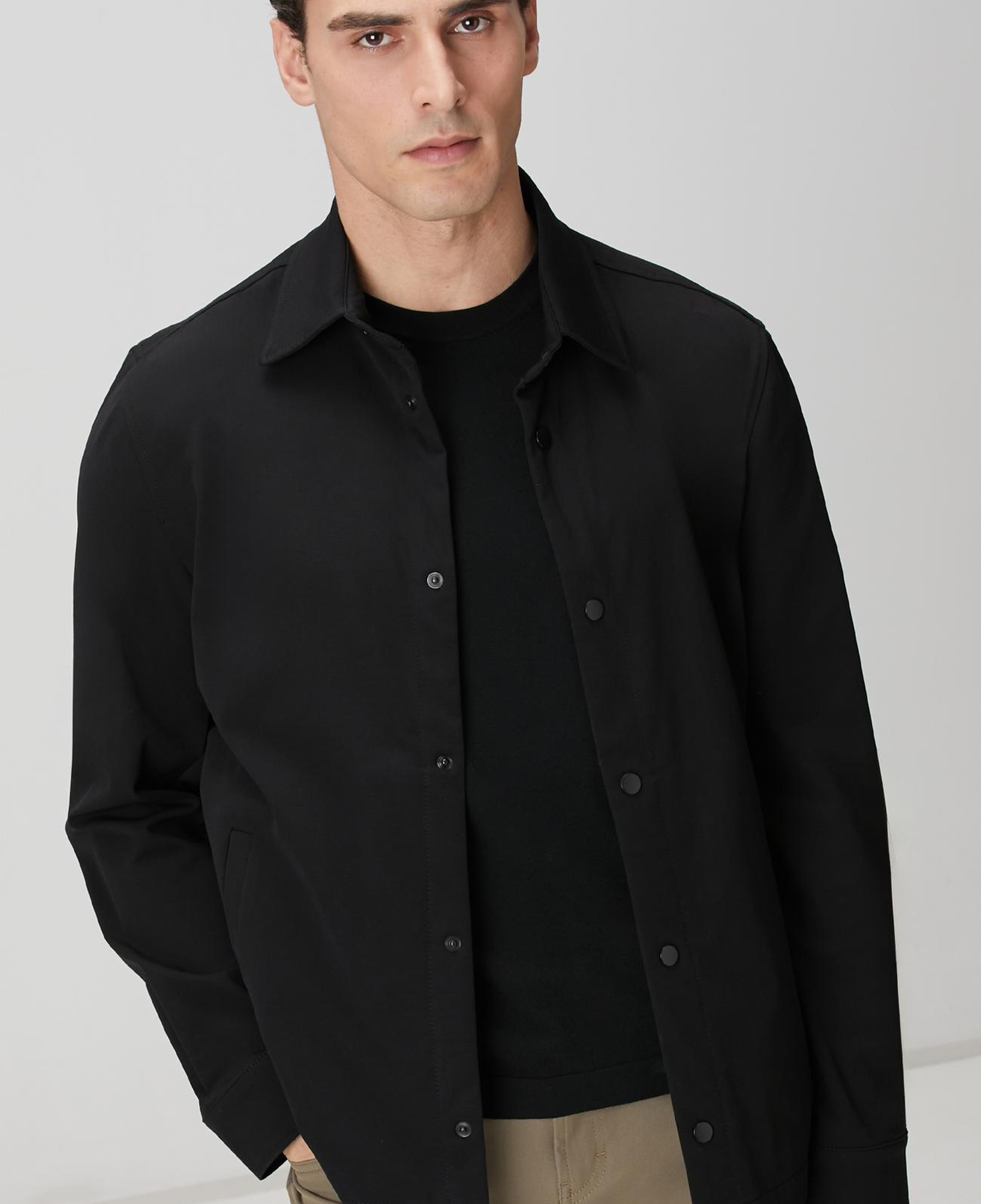 Network Erkek N-Tech Siyah Dış Gömlek