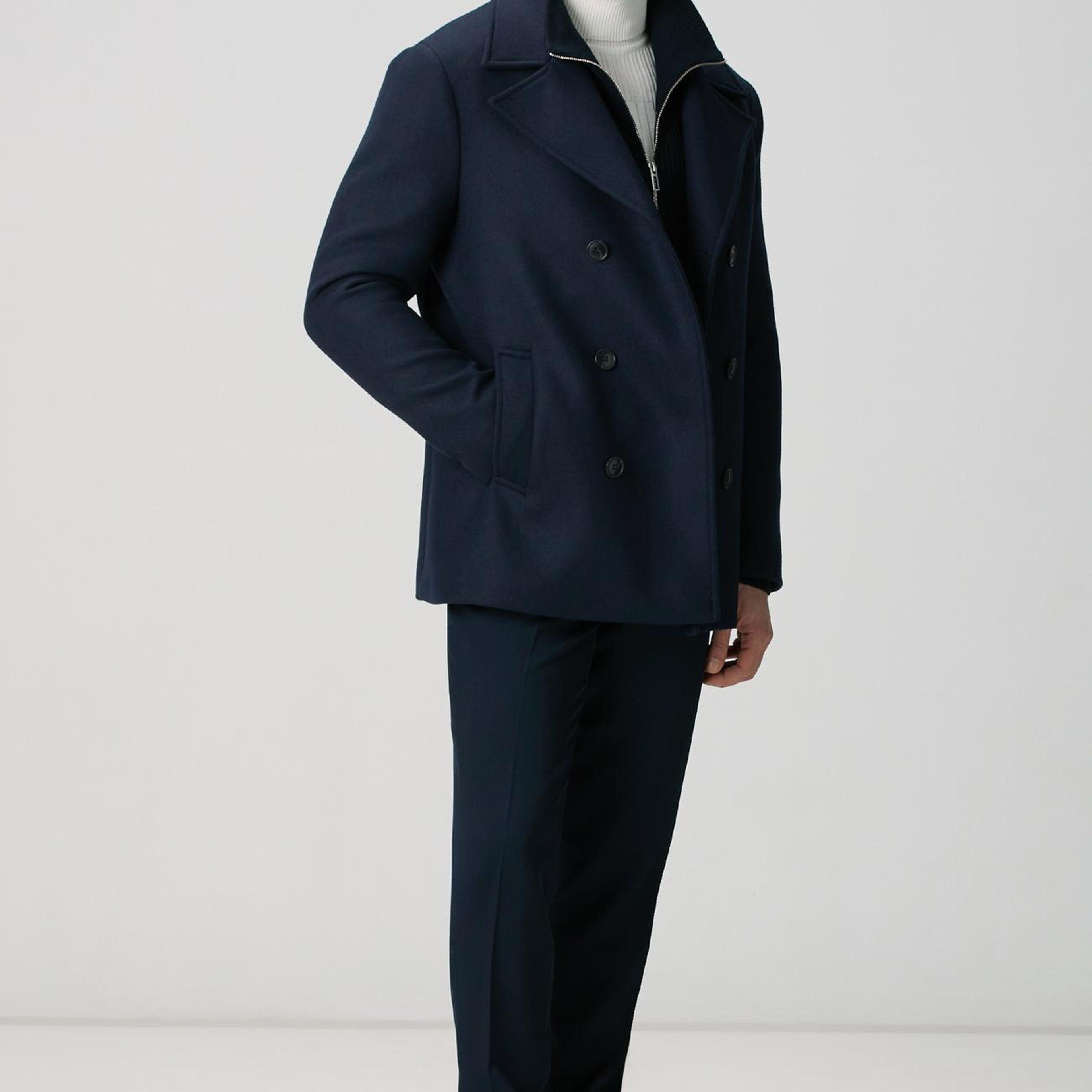 Network Erkek Lacivert Hırka