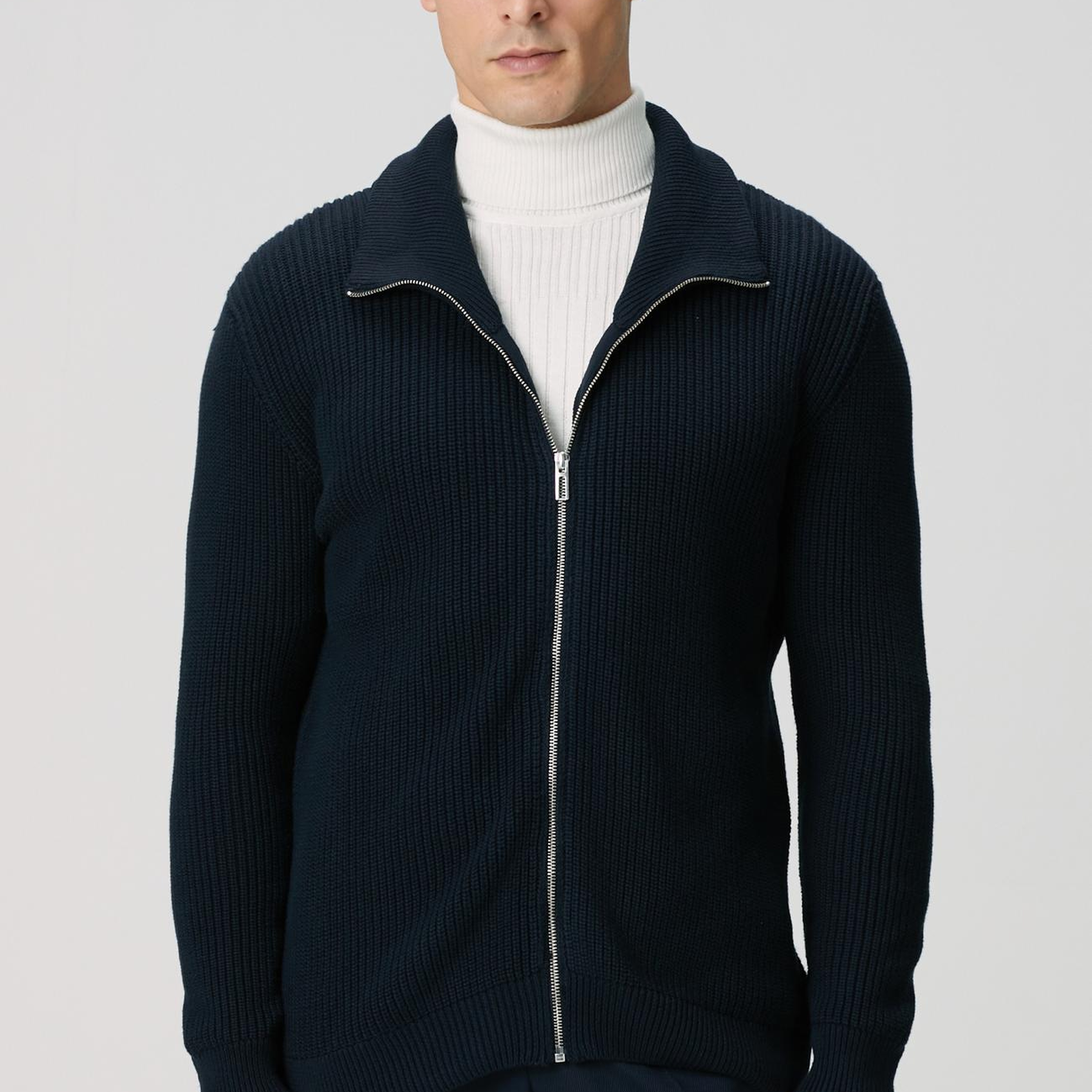 Network Erkek Lacivert Hırka