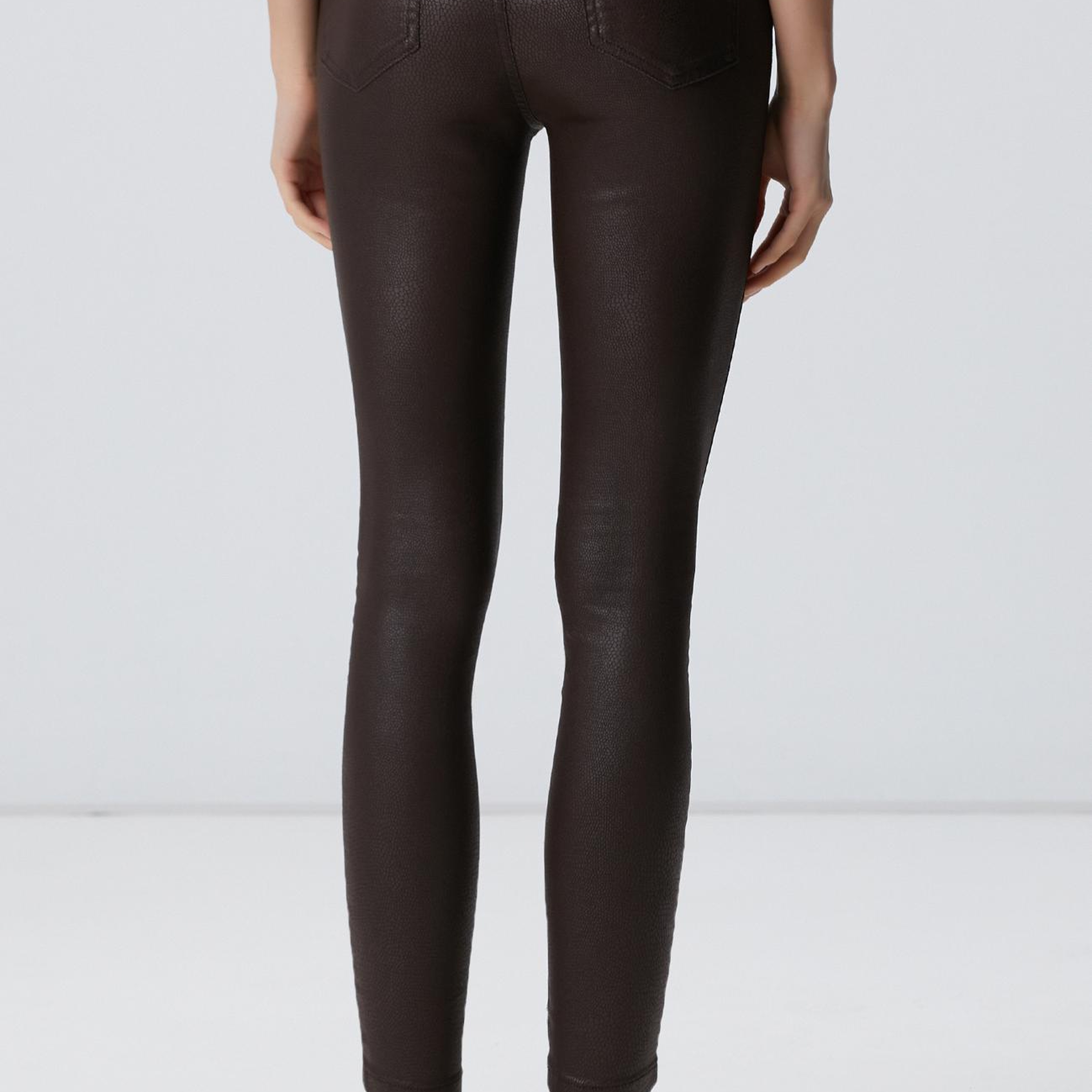 Network Kadın Kahverengi Kaplamalı Casual Pantolon