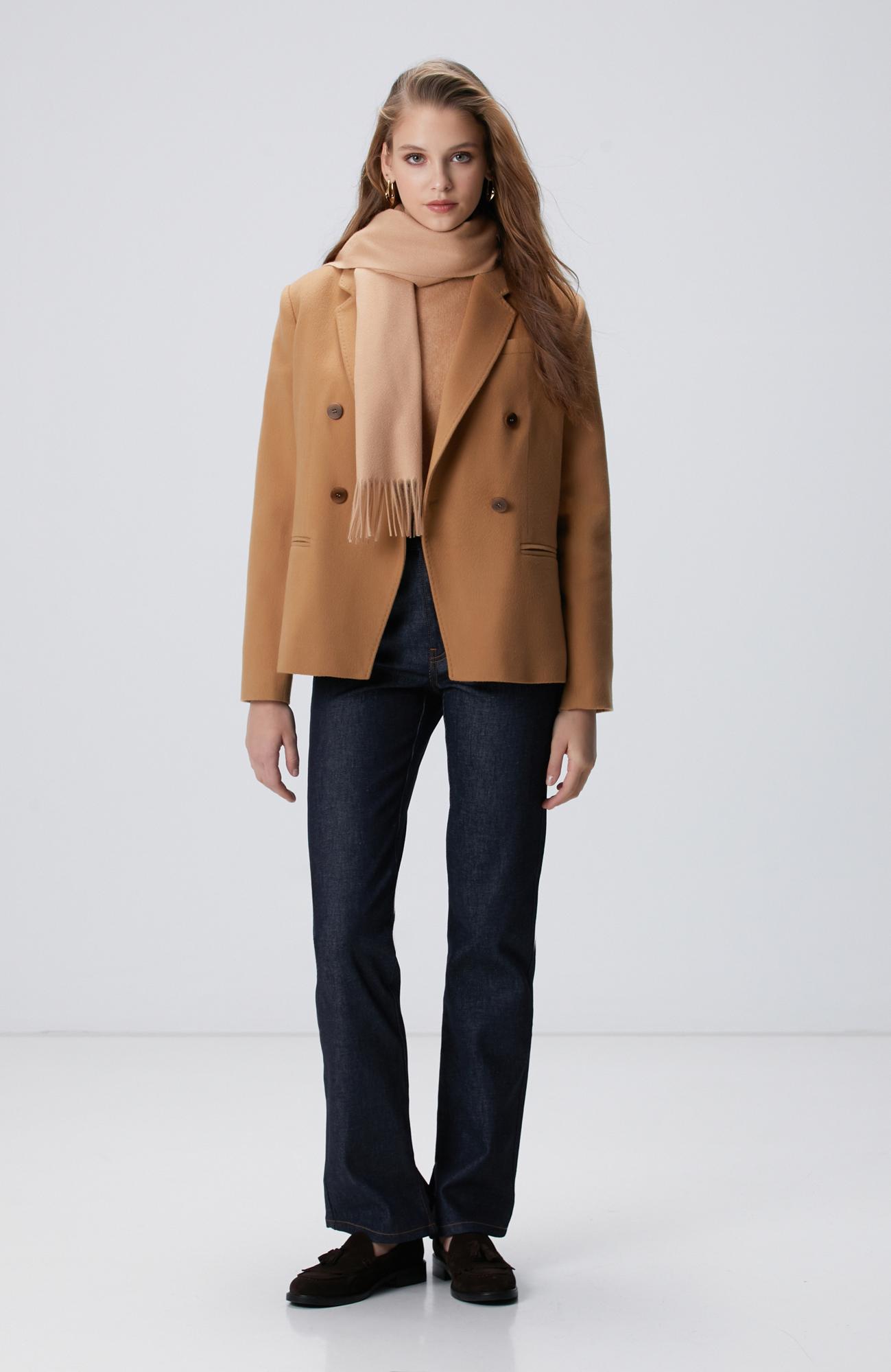 Network Kadın Lacivert Bootcut Denim Pantolon