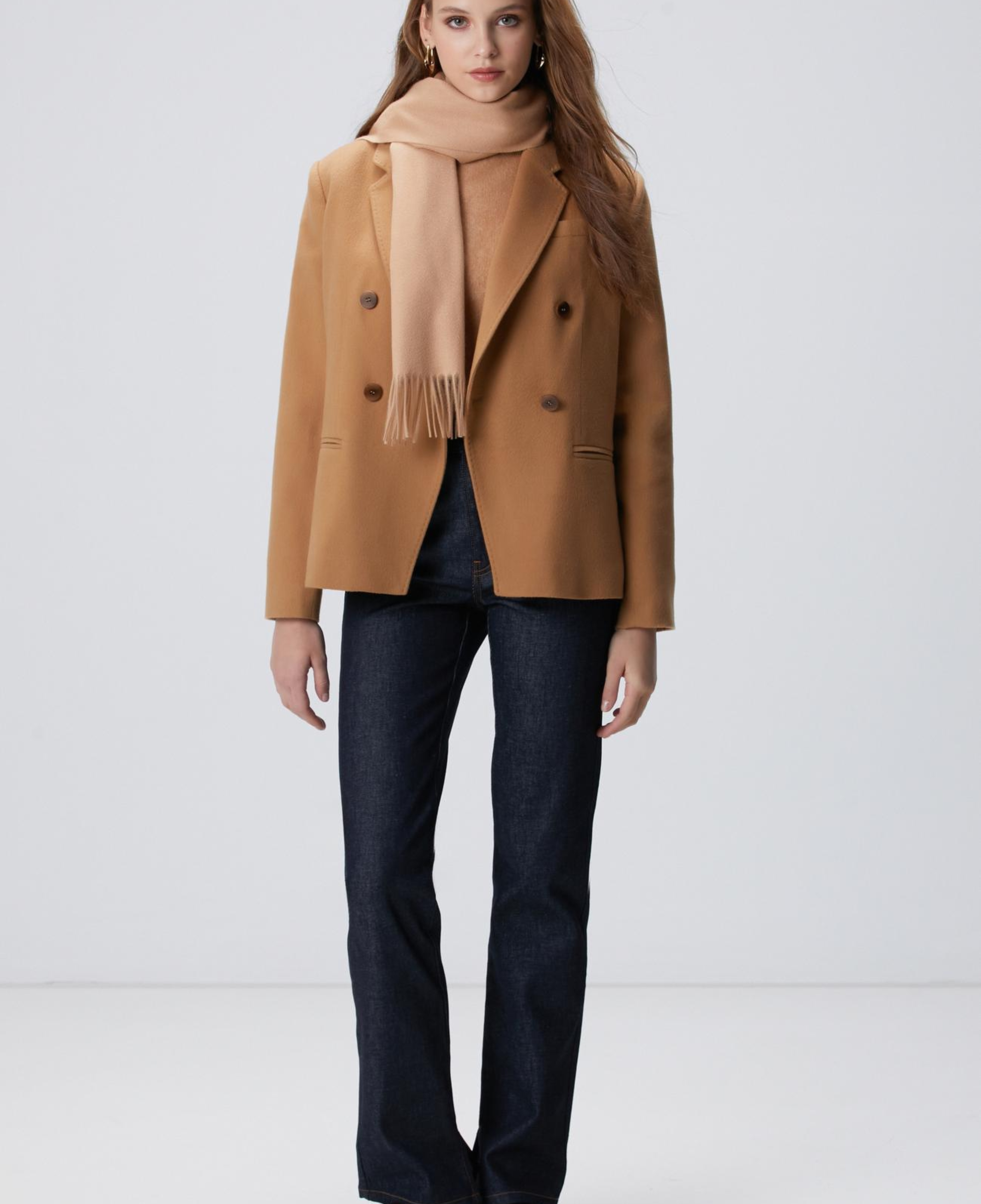 Network Kadın Lacivert Bootcut Denim Pantolon