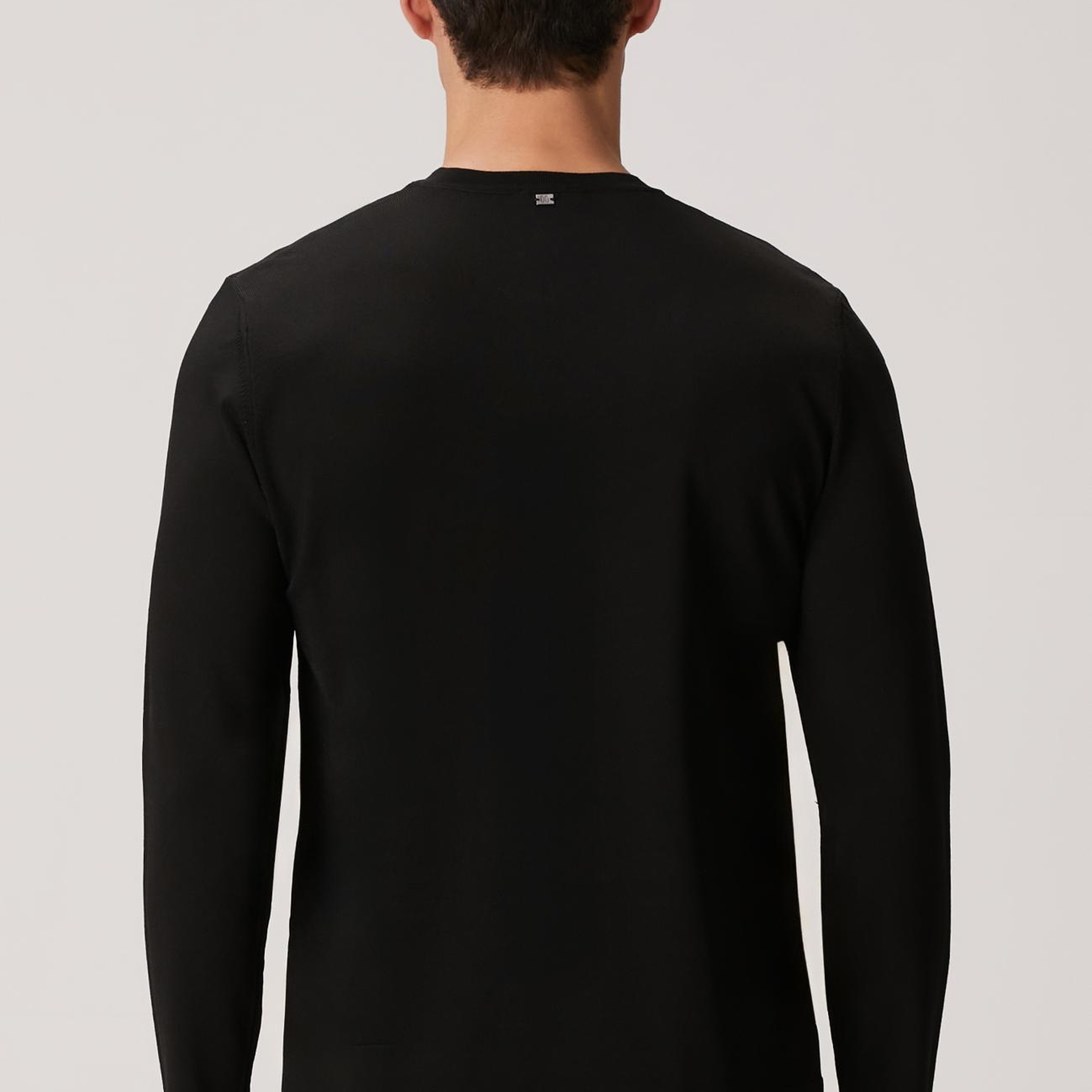 Network Erkek Siyah Rayon Kazak