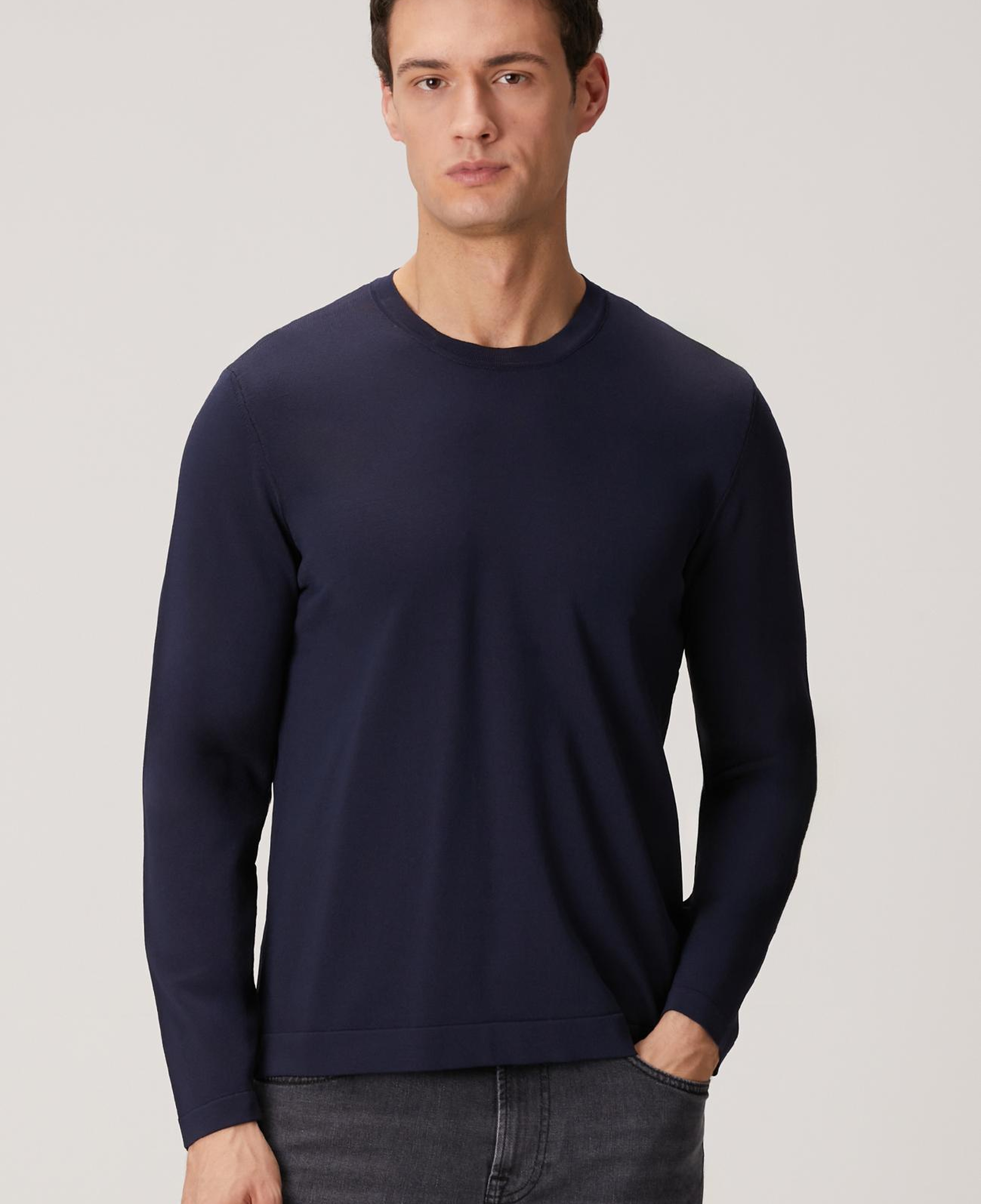 Network Erkek Lacivert Rayon Kazak