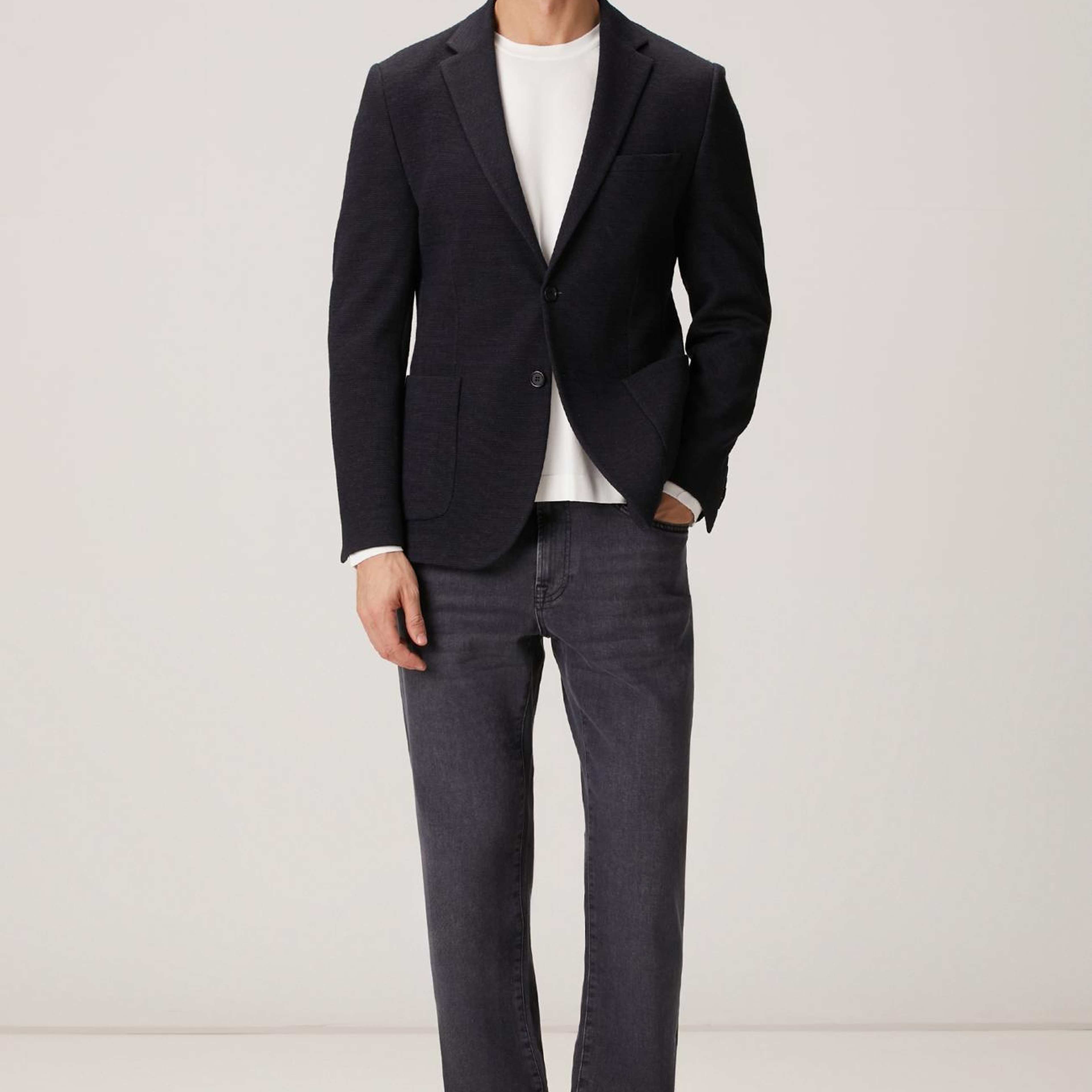 Network Erkek Kırık Beyaz Rayon Kazak