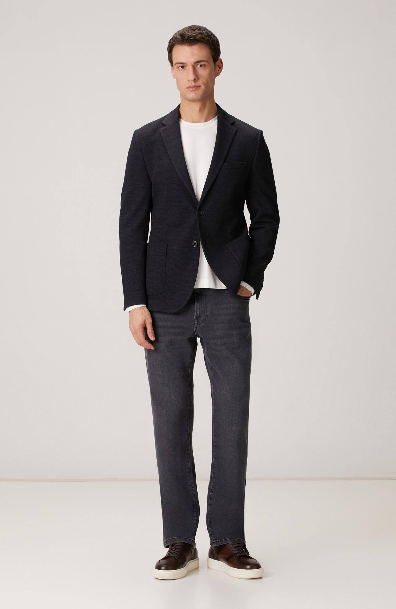 Network Erkek Kırık Beyaz Rayon Kazak