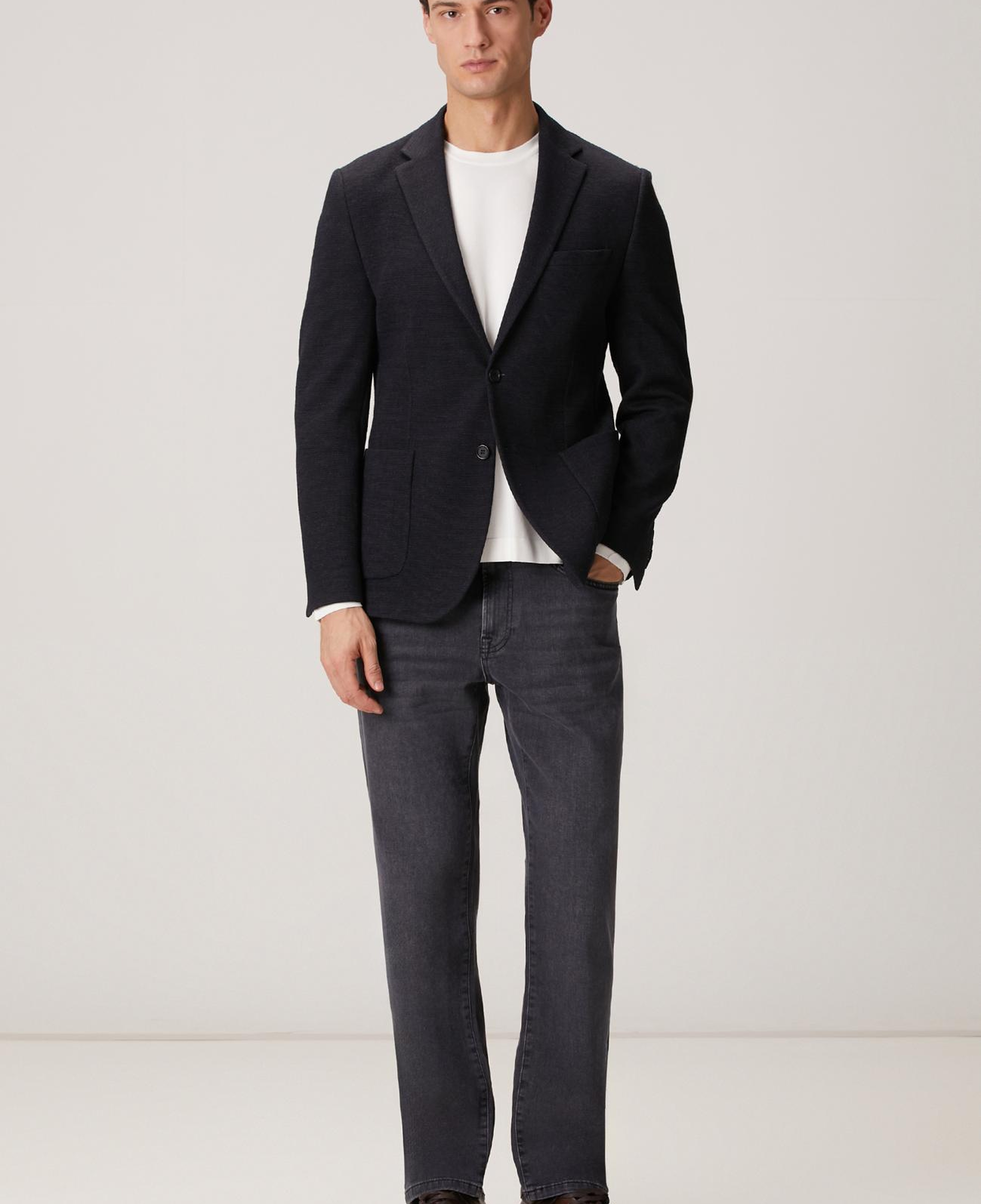 Network Erkek Kırık Beyaz Rayon Kazak