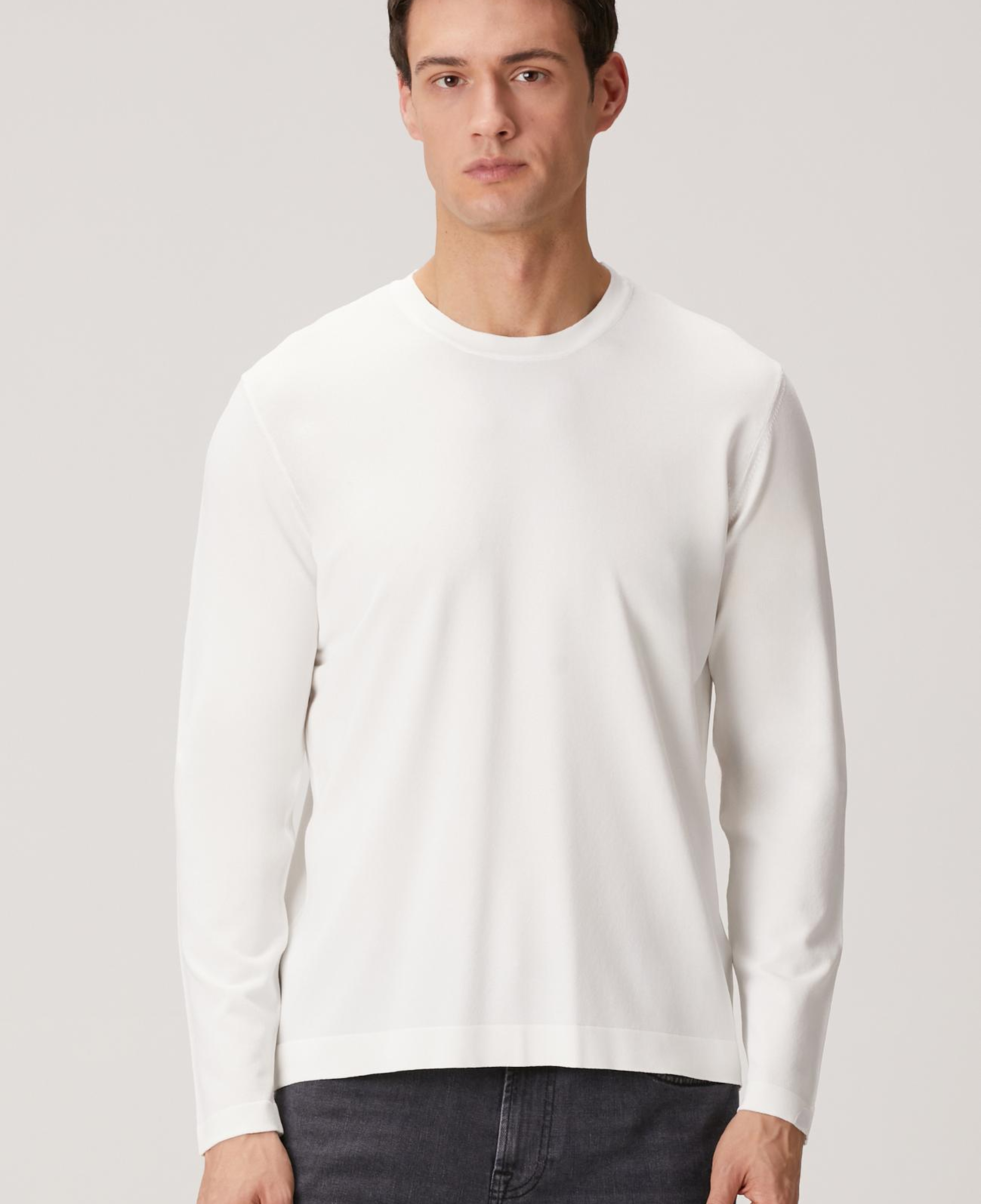 Network Erkek Kırık Beyaz Rayon Kazak