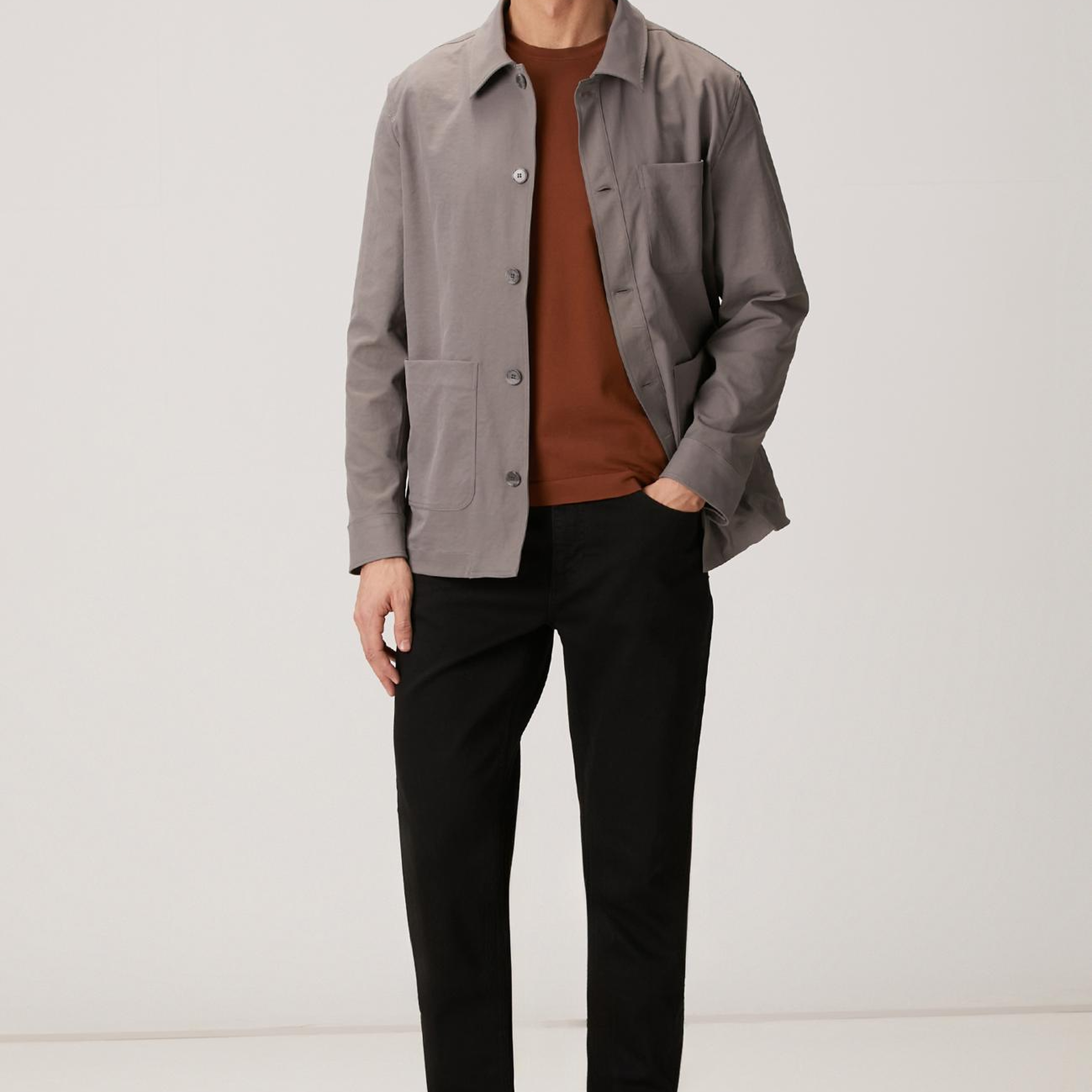 Network Erkek Vizon Kısa Kollu Kazak