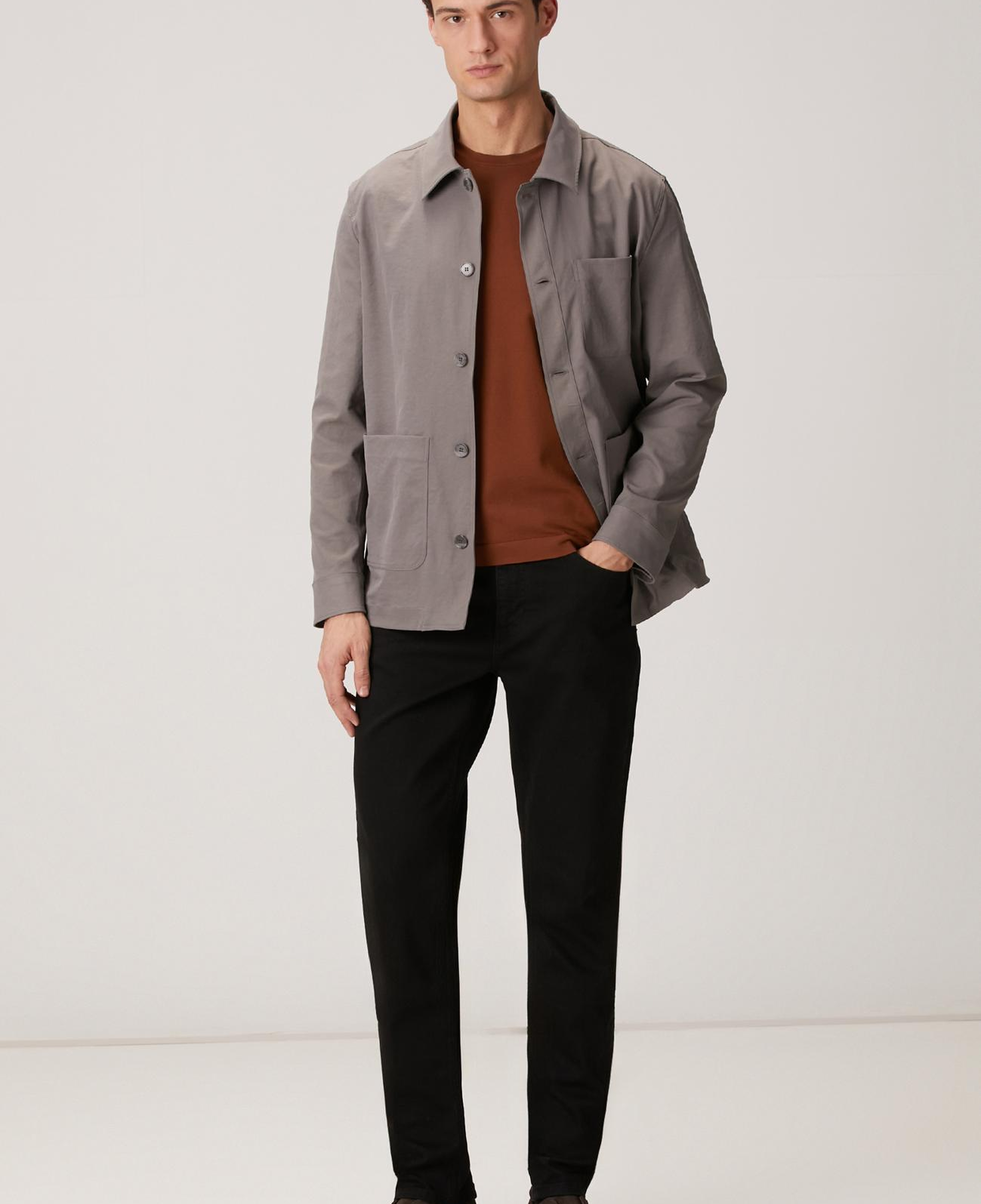 Network Erkek Vizon Kısa Kollu Kazak