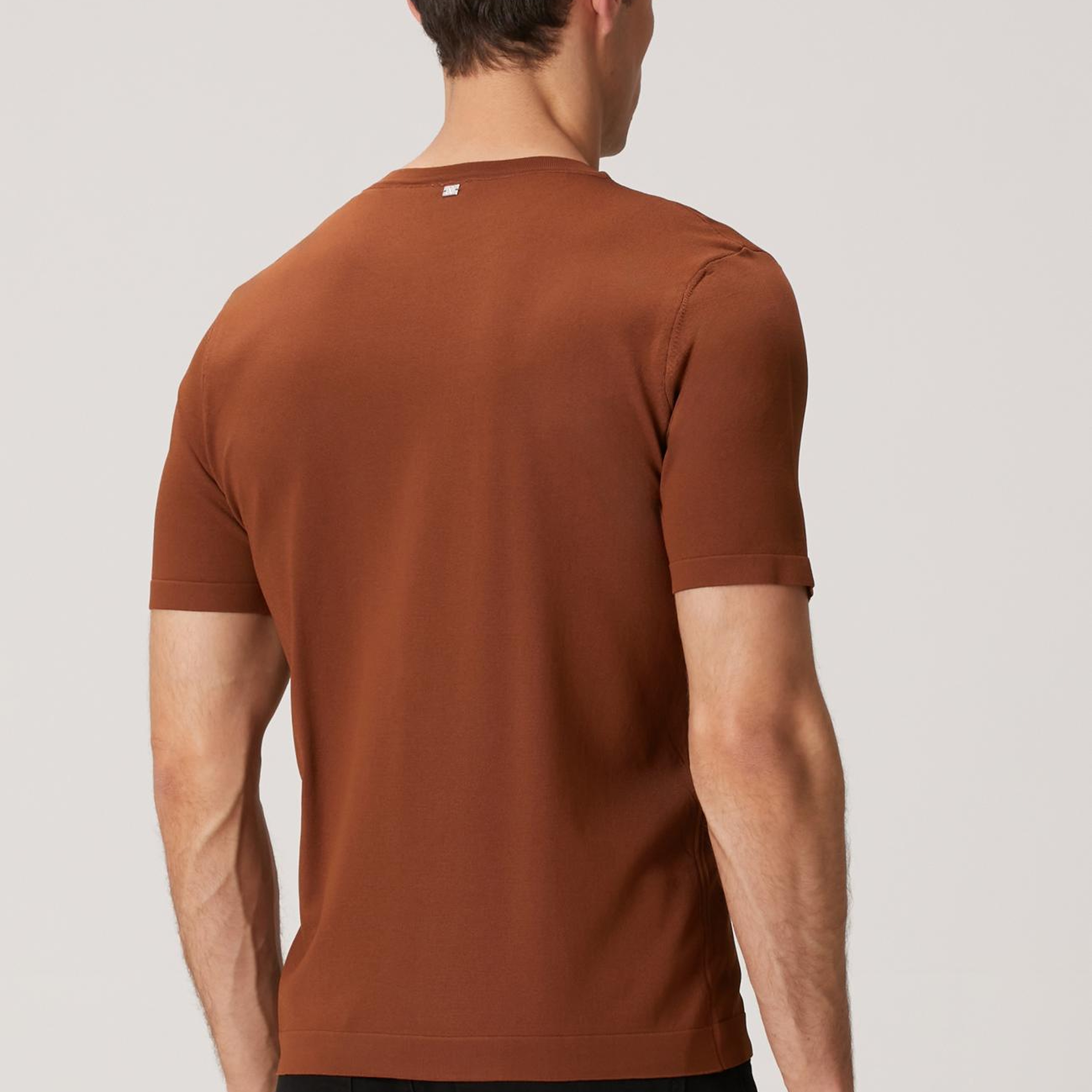 Network Erkek Vizon Kısa Kollu Kazak