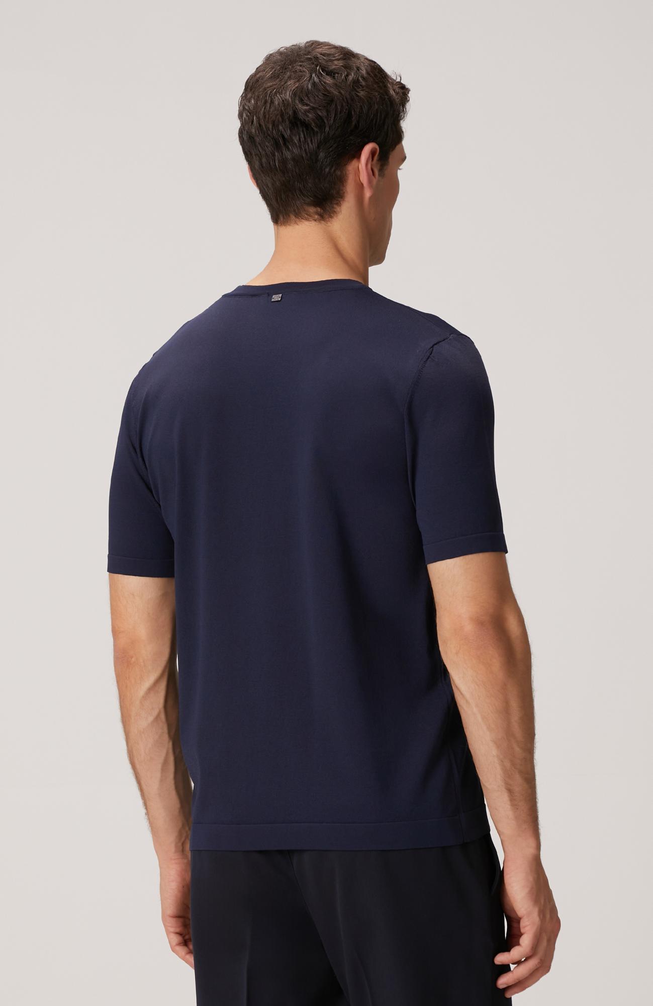 Network Erkek Lacivert Kısa Kollu Kazak