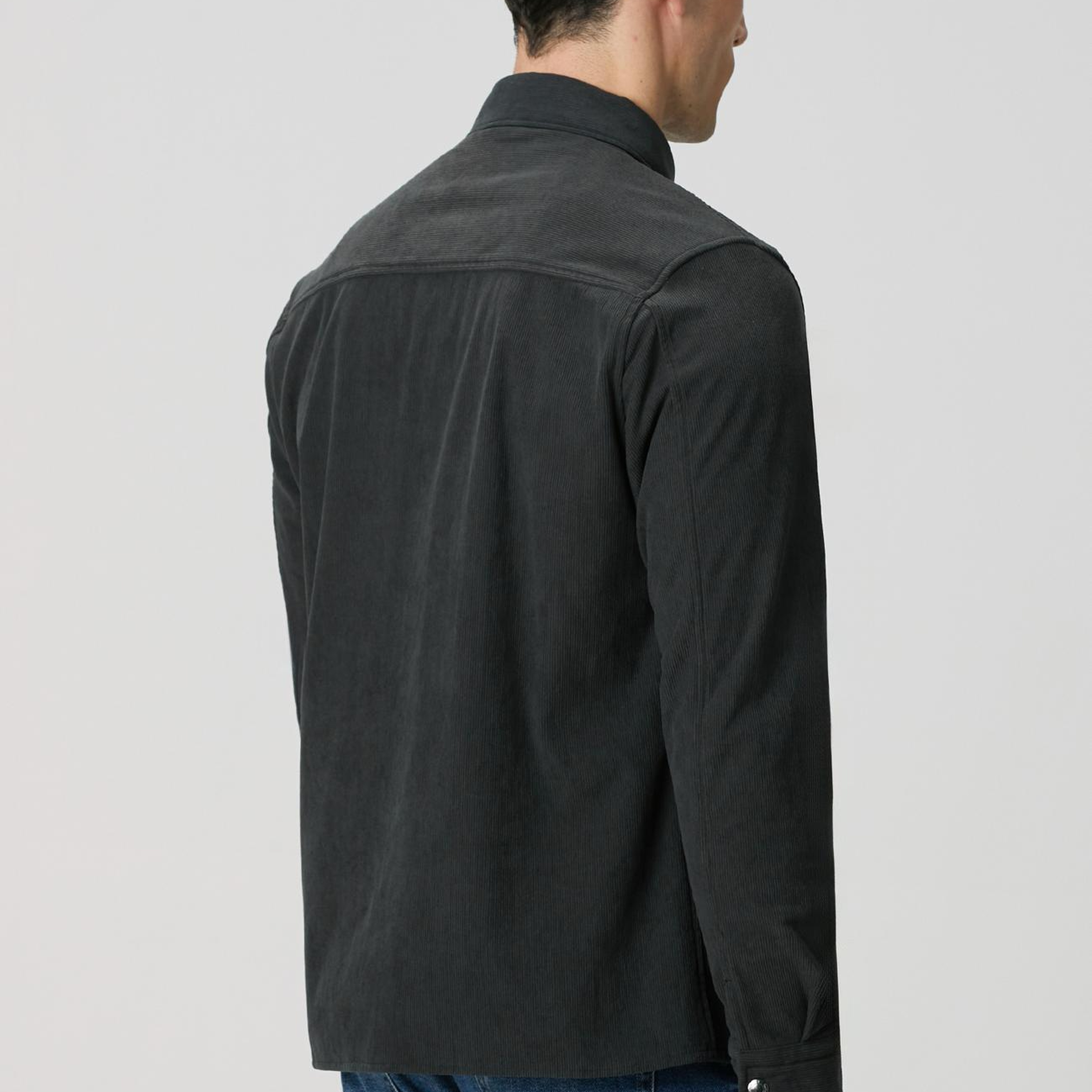 Network Erkek Antrasit Dış Gömlek