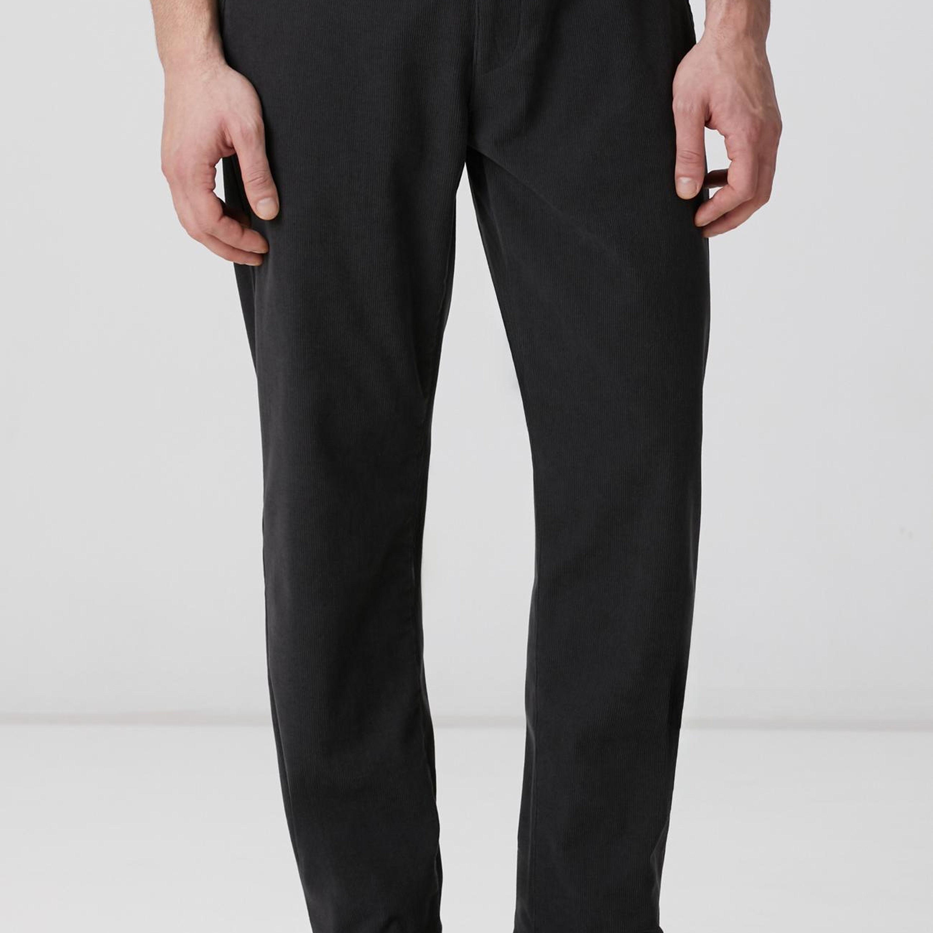 Network Erkek Antrasit Kadife Fitilli Jogger Pantolon