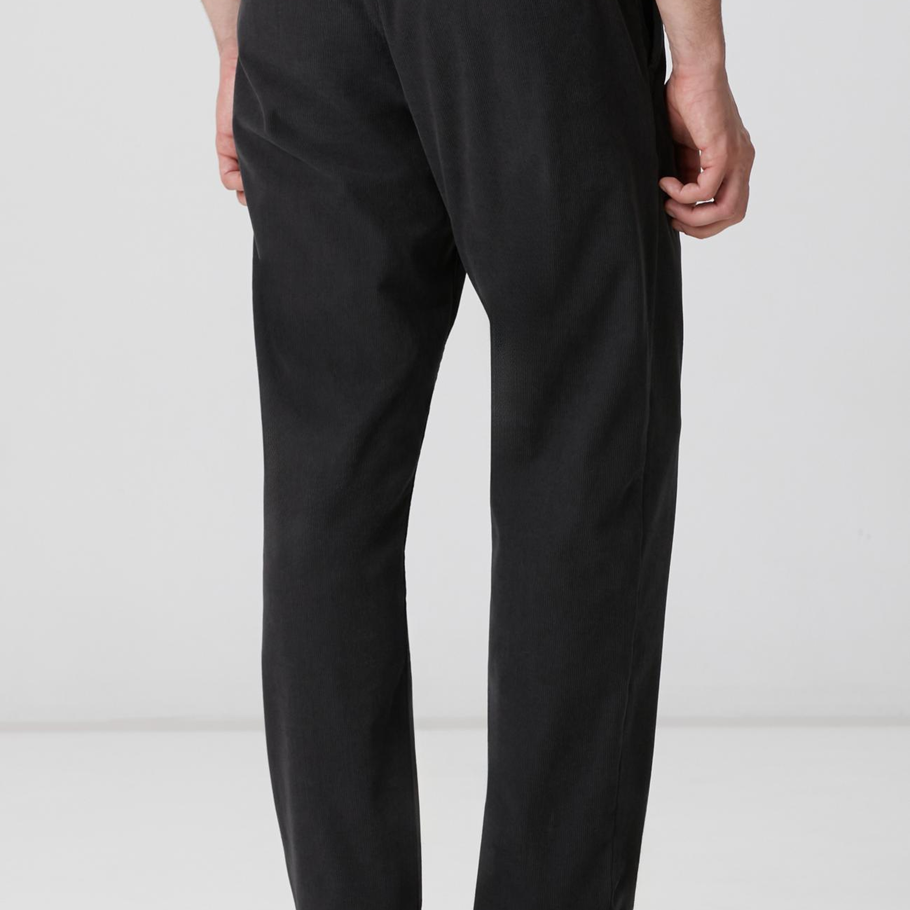 Network Erkek Antrasit Kadife Fitilli Jogger Pantolon