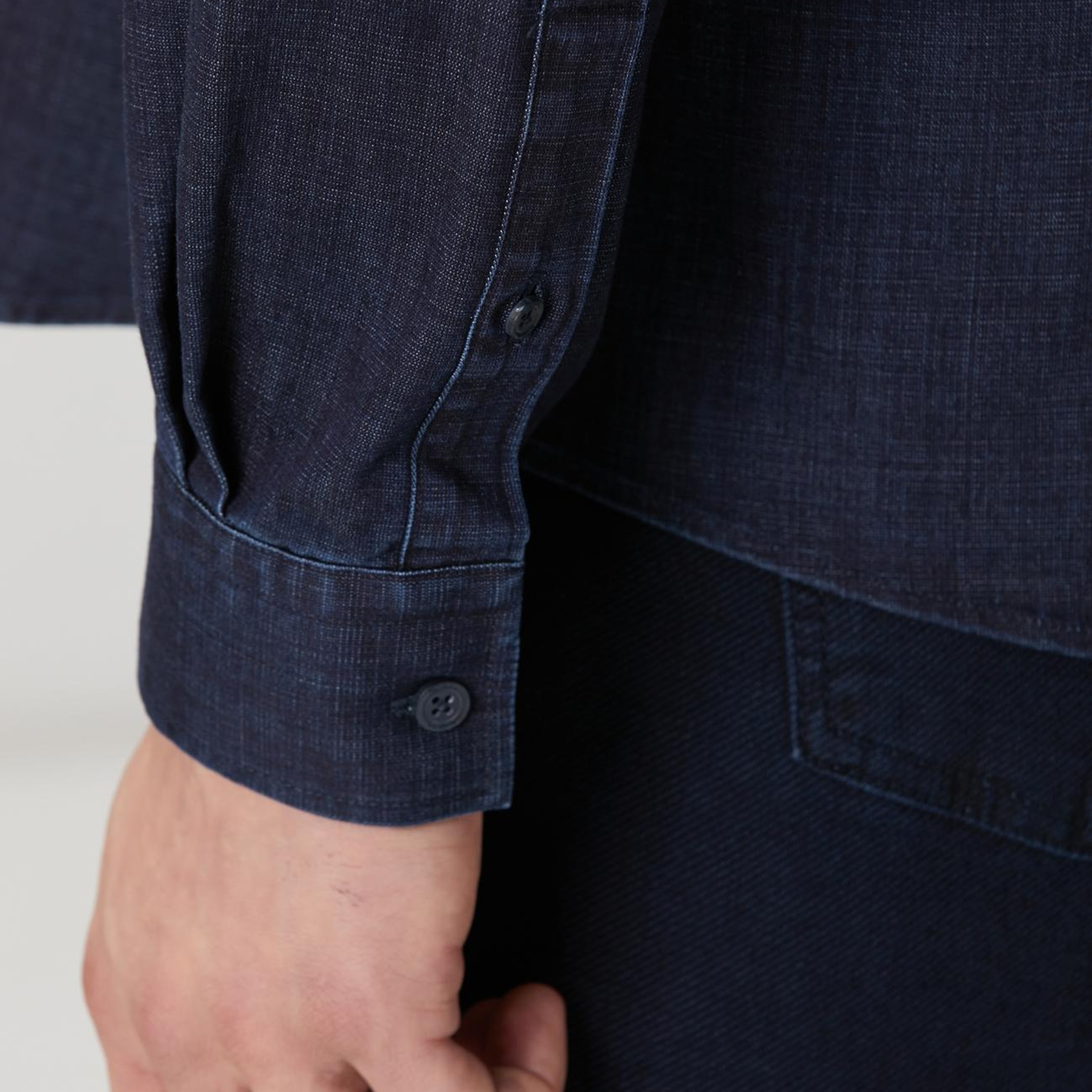 Network Erkek Lacivert Gömlek