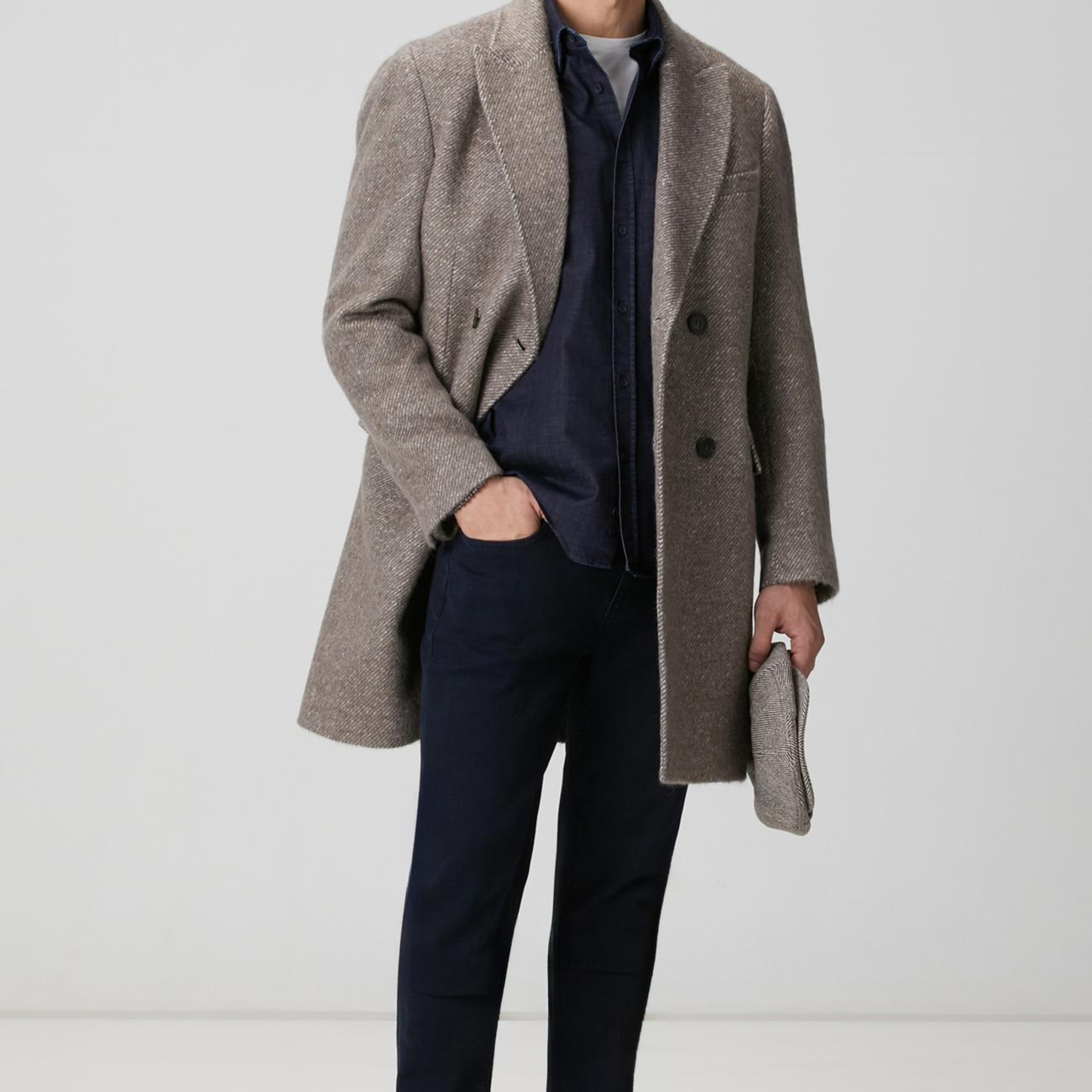 Network Erkek Lacivert Gömlek