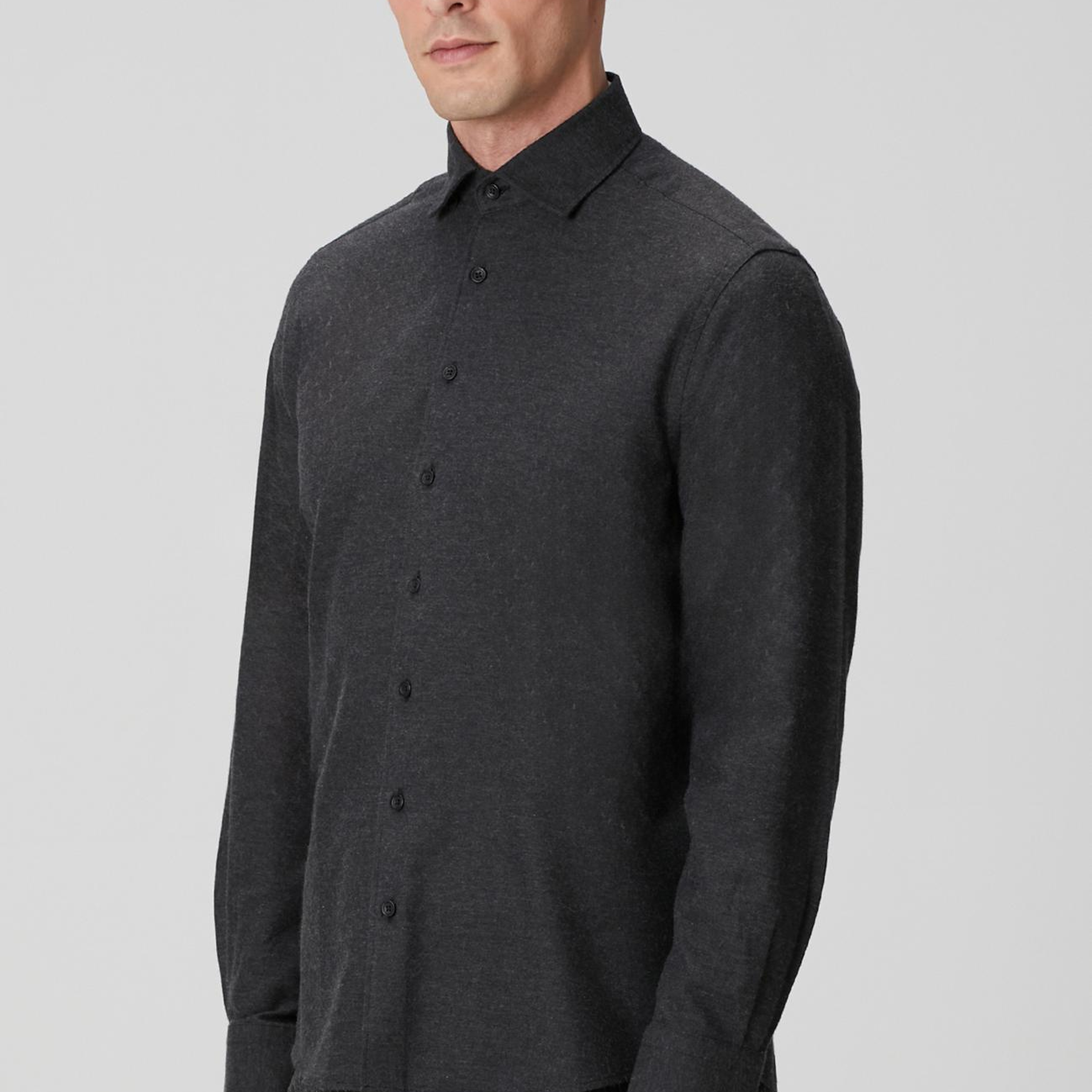 Network Erkek Antrasit Gömlek