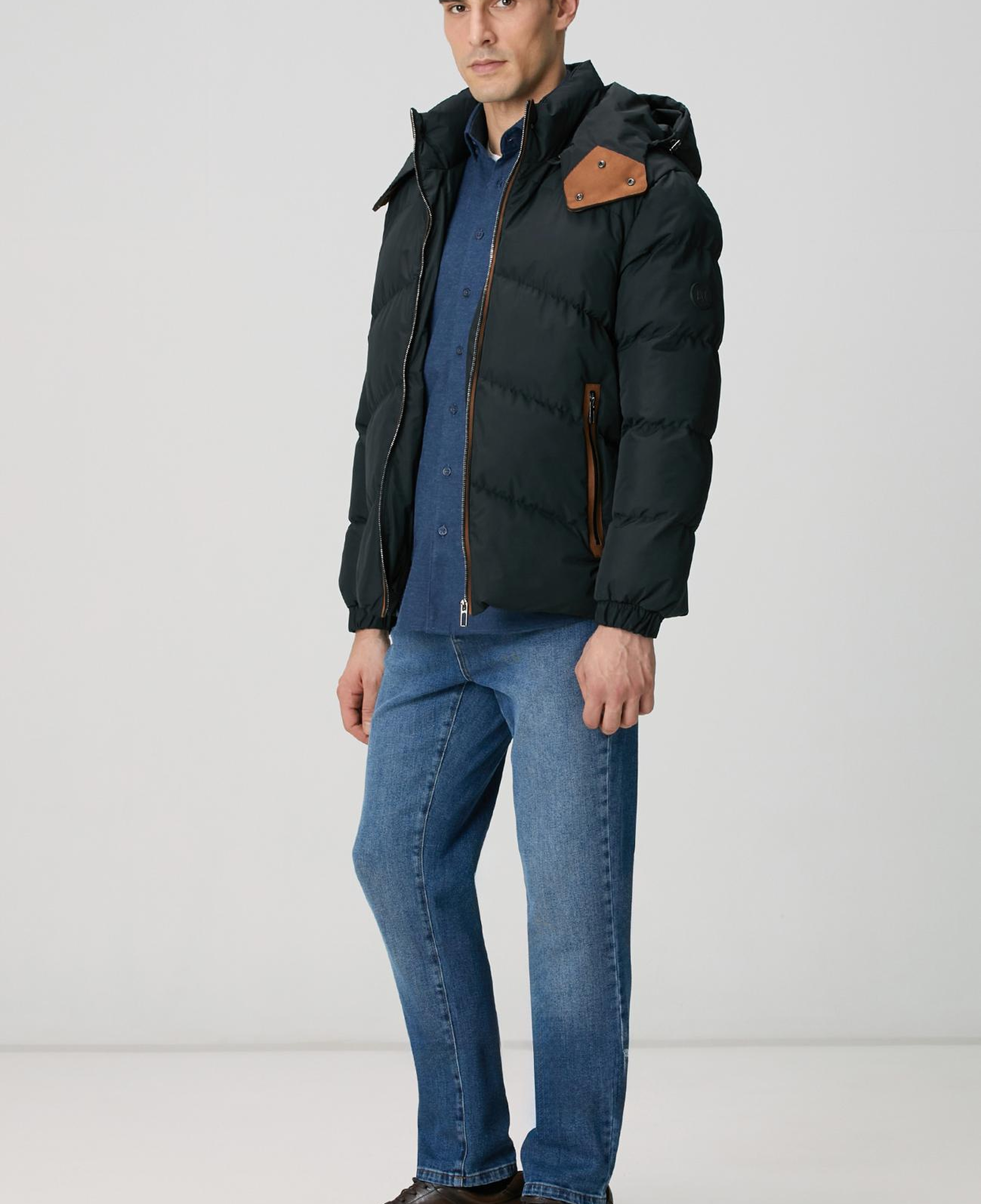 Network Erkek Lacivert Gömlek