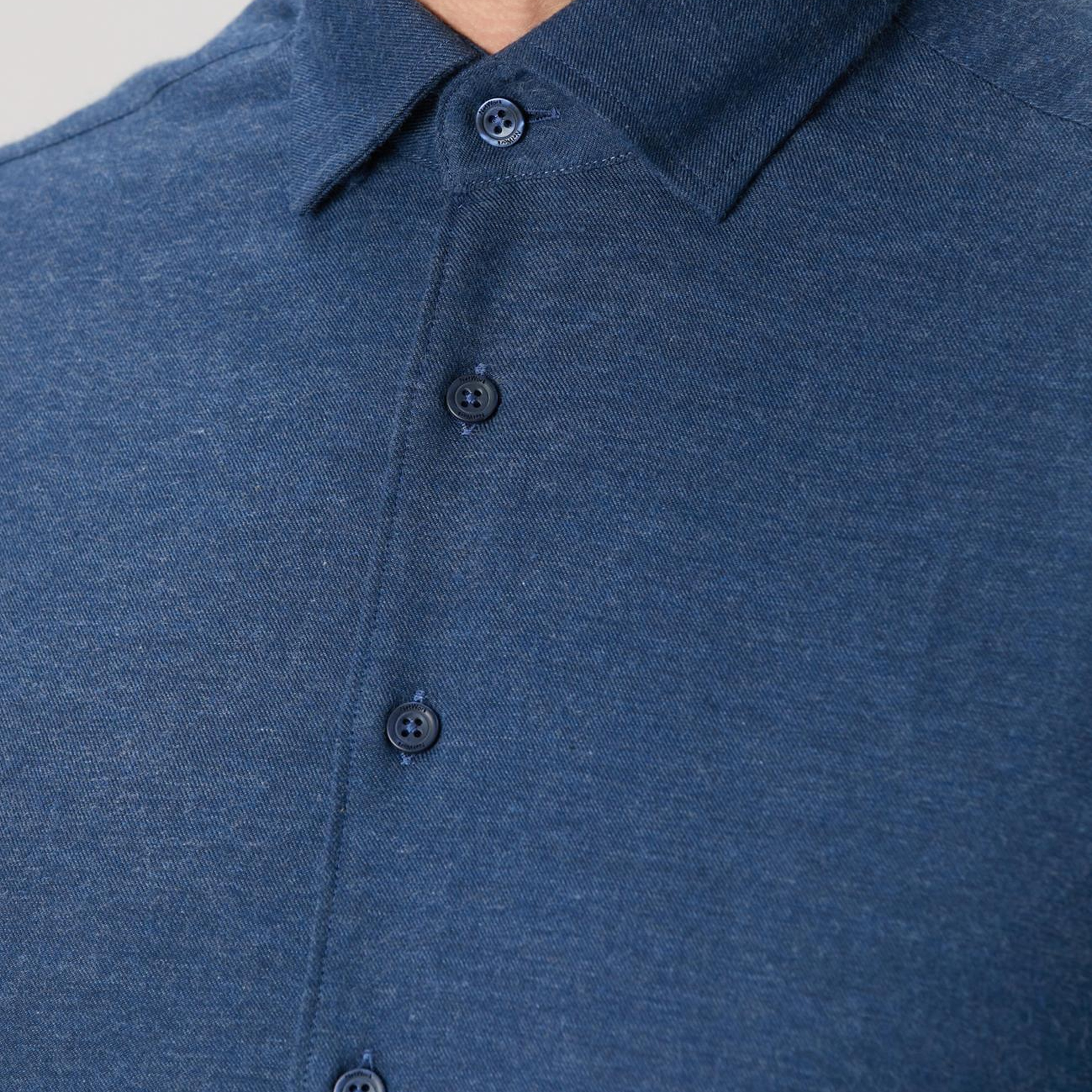 Network Erkek Lacivert Gömlek