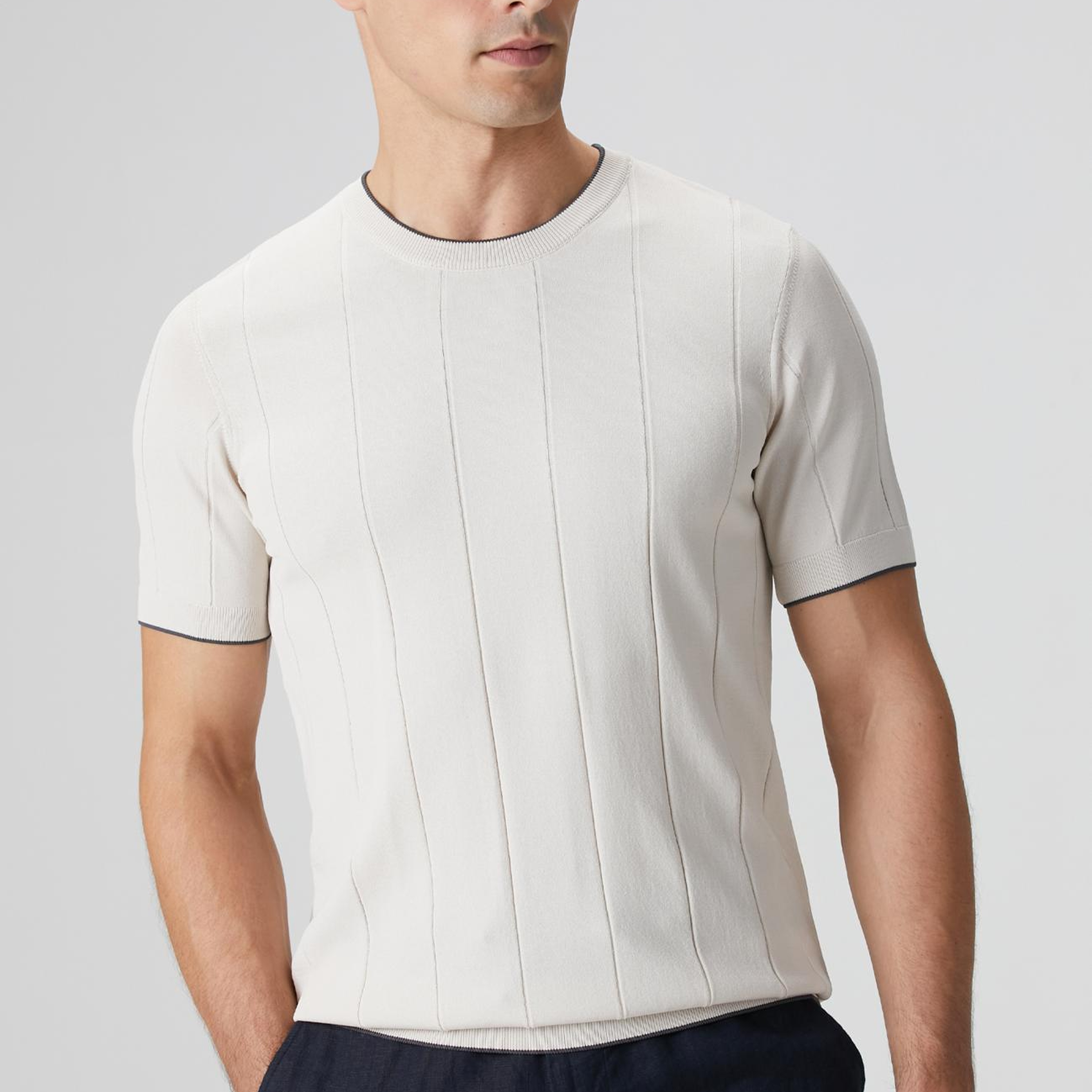 Network Erkek Taş Triko Kazak