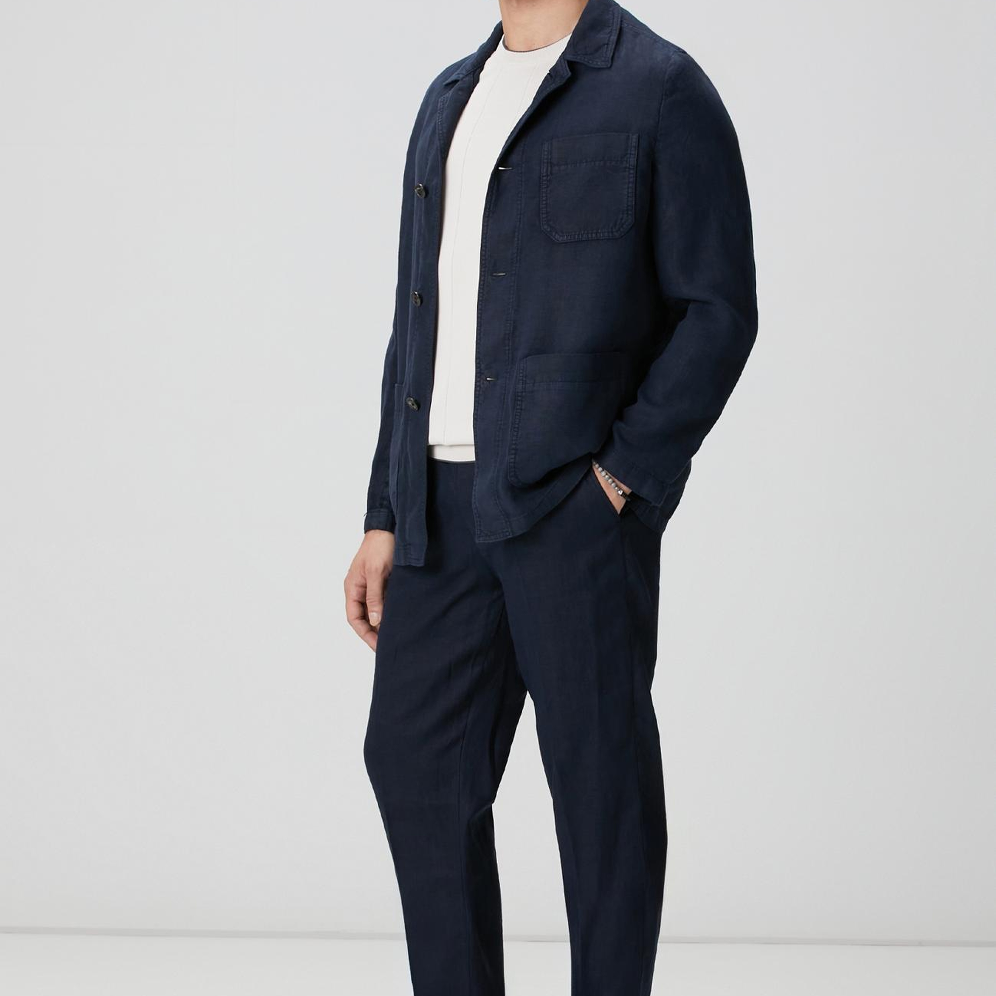 Network Erkek Taş Triko Kazak