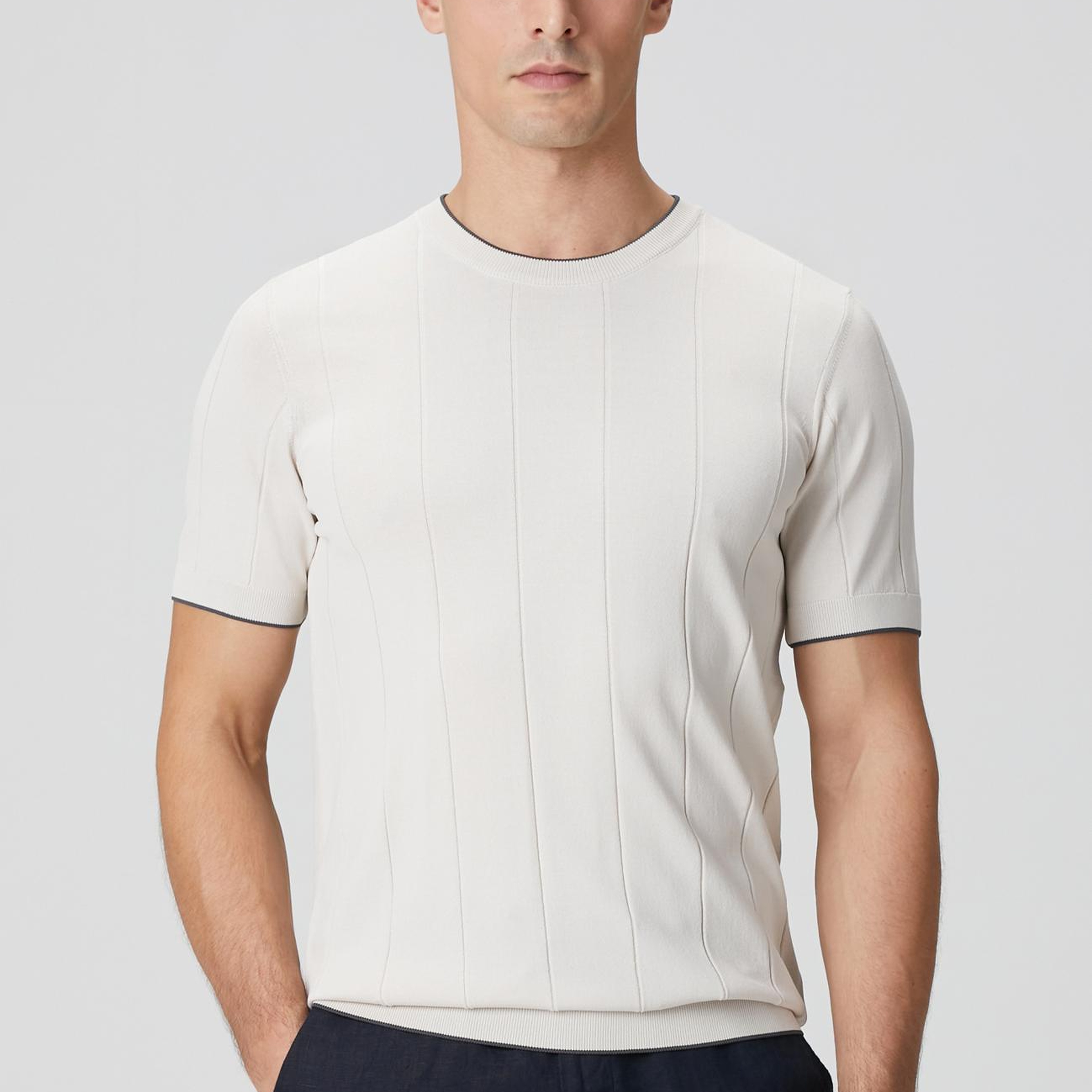 Network Erkek Taş Triko Kazak