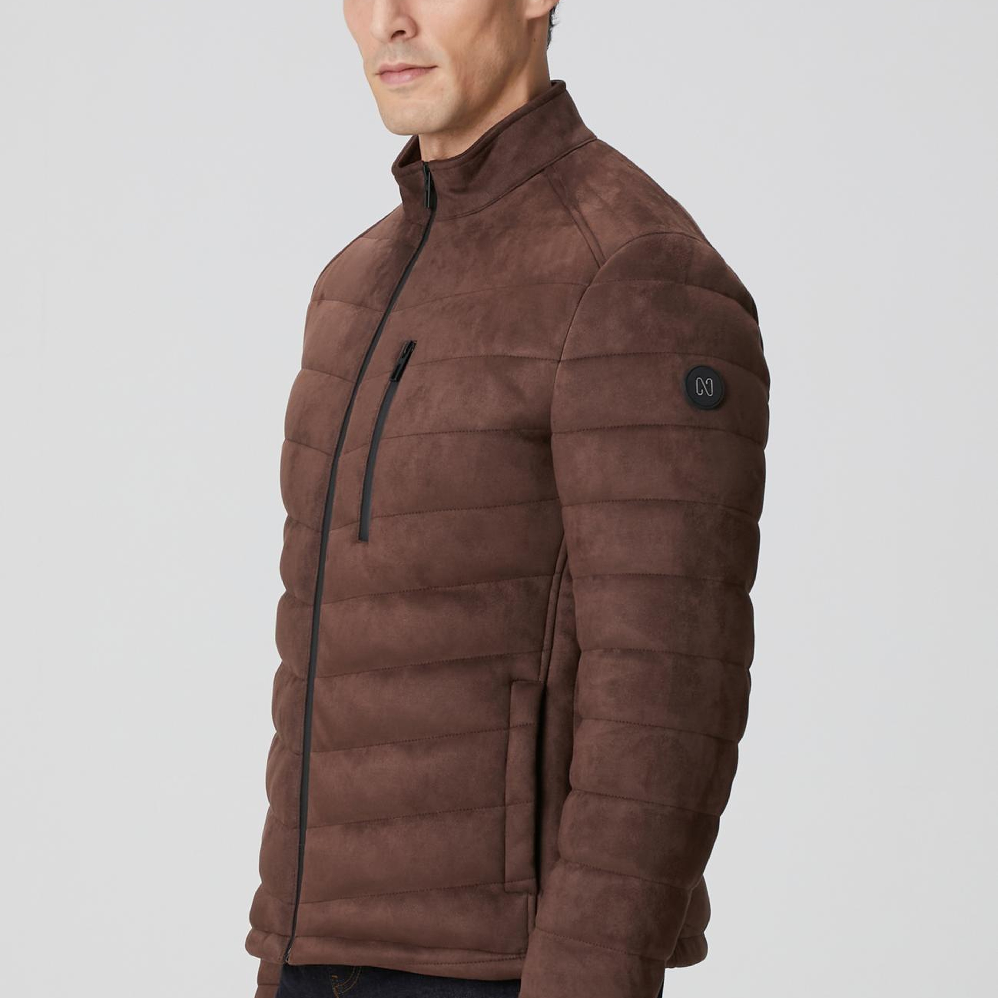 Network Erkek Acı Kahve Mont