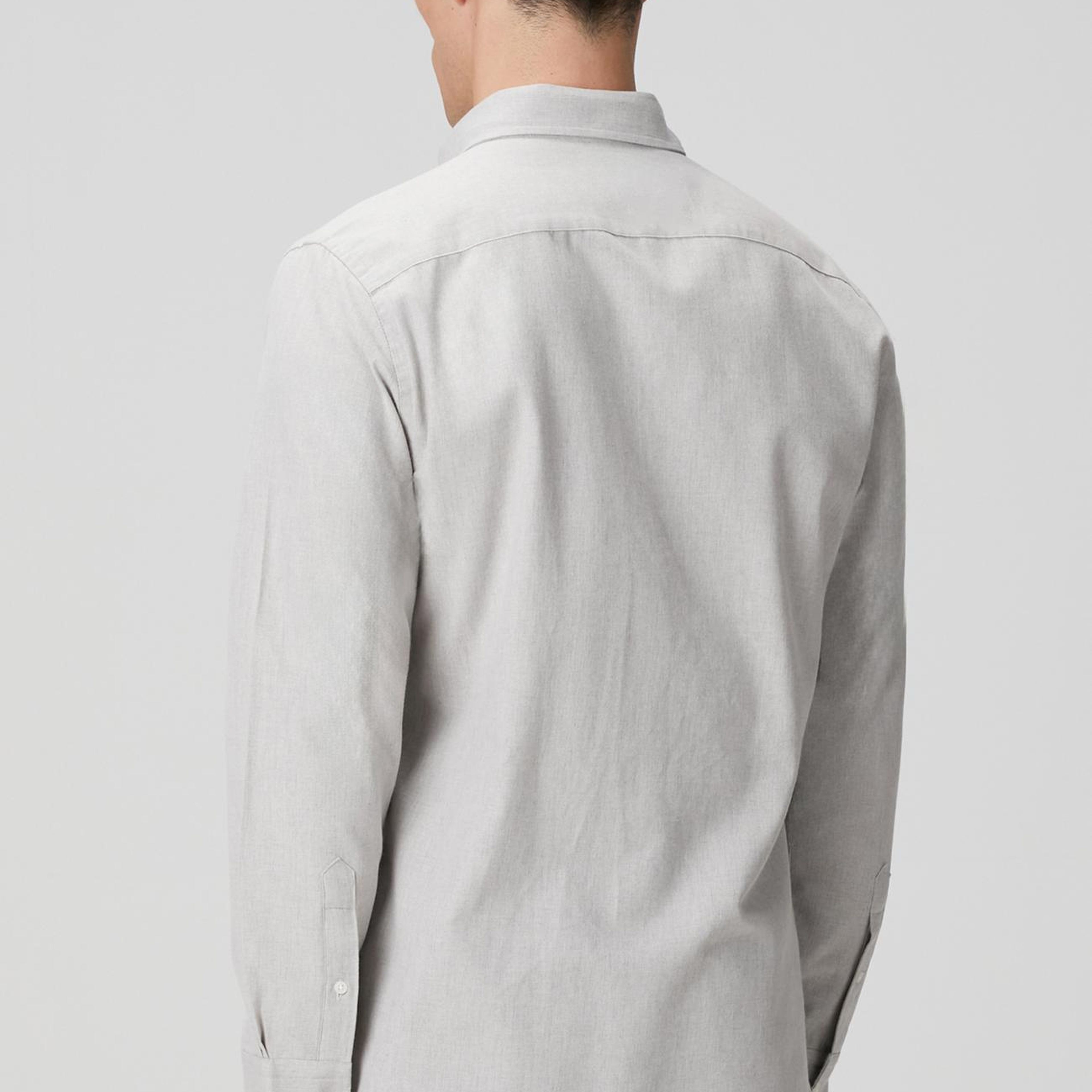 Network Erkek Taş Flanel Cotton Gömlek